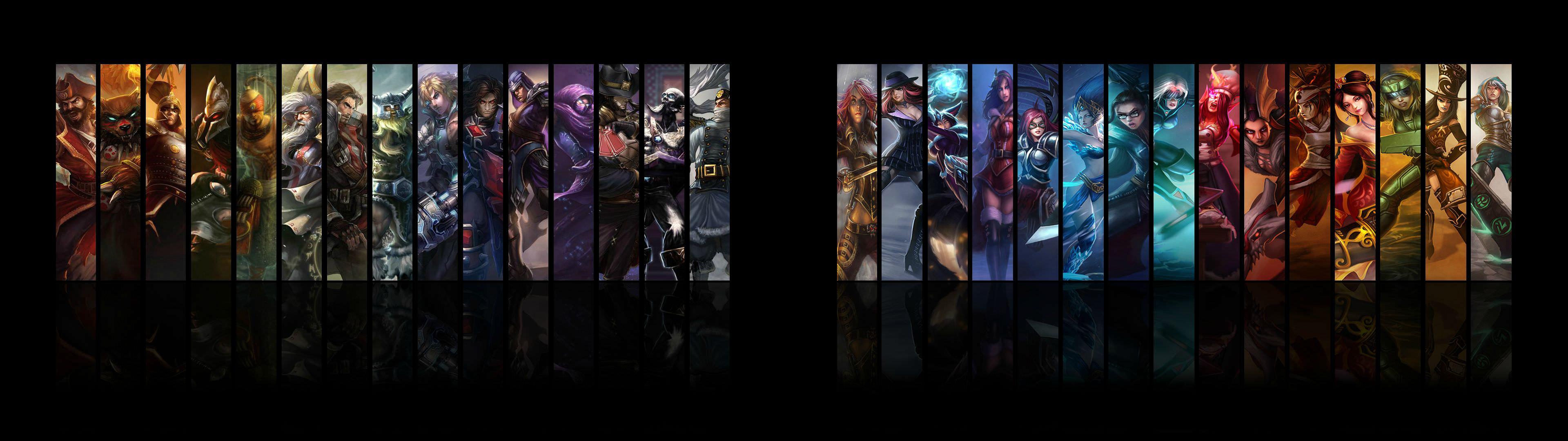 League of Legends Dual Screen Wallpapers Top Free League of Legends