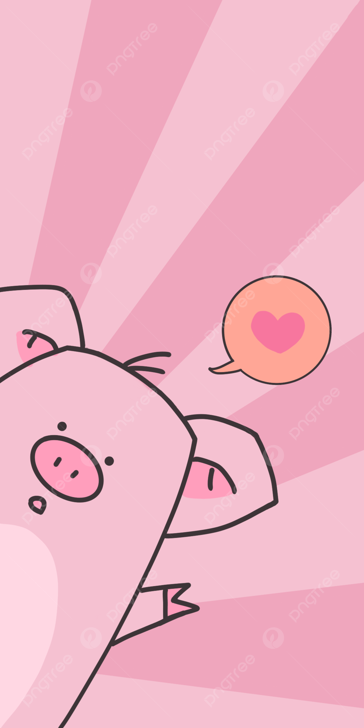 Pink Pig Wallpapers Top Free Pink Pig Backgrounds WallpaperAccess