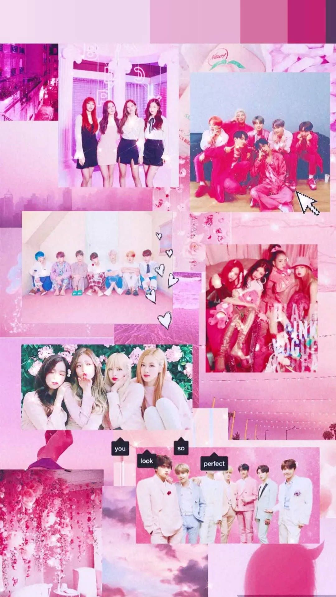 Blackpink Collage Wallpapers Top Free Blackpink Collage Backgrounds