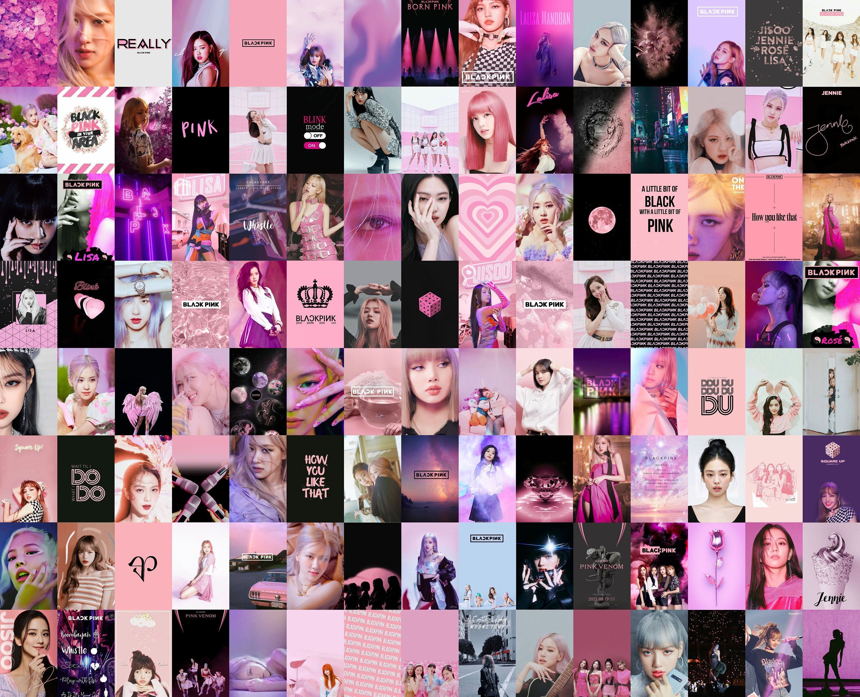Blackpink Collage Wallpapers Top Free Blackpink Collage Backgrounds