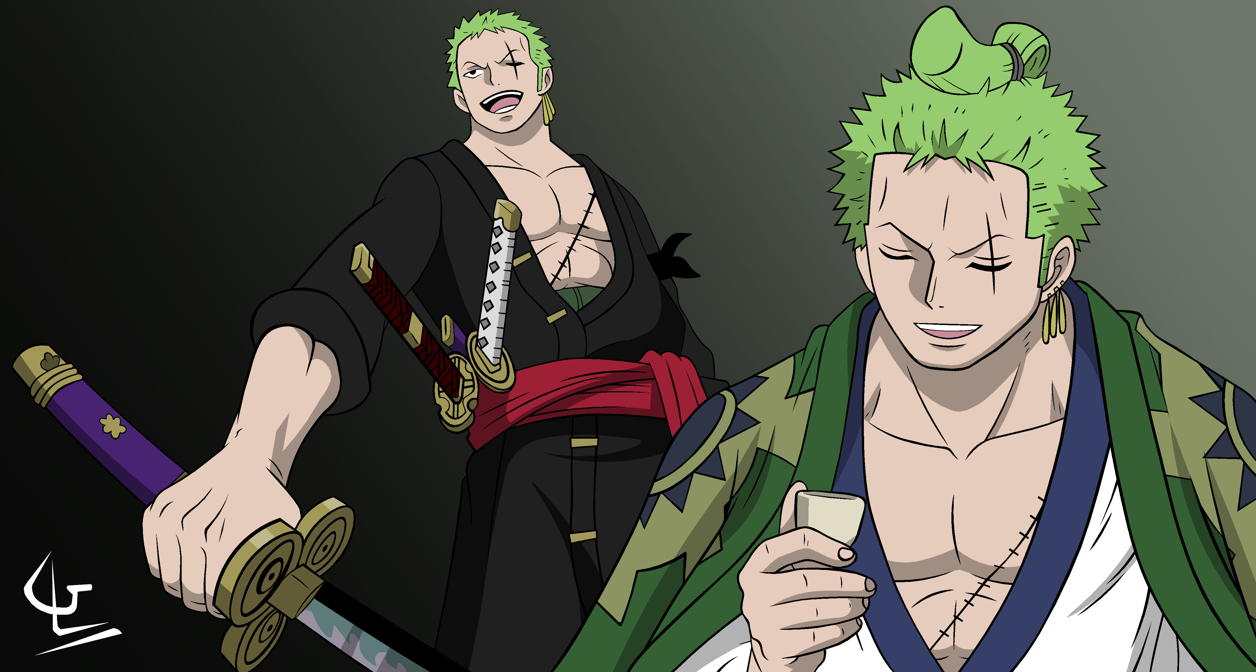 Zoro iPad Wallpapers Top Free Zoro iPad Backgrounds WallpaperAccess
