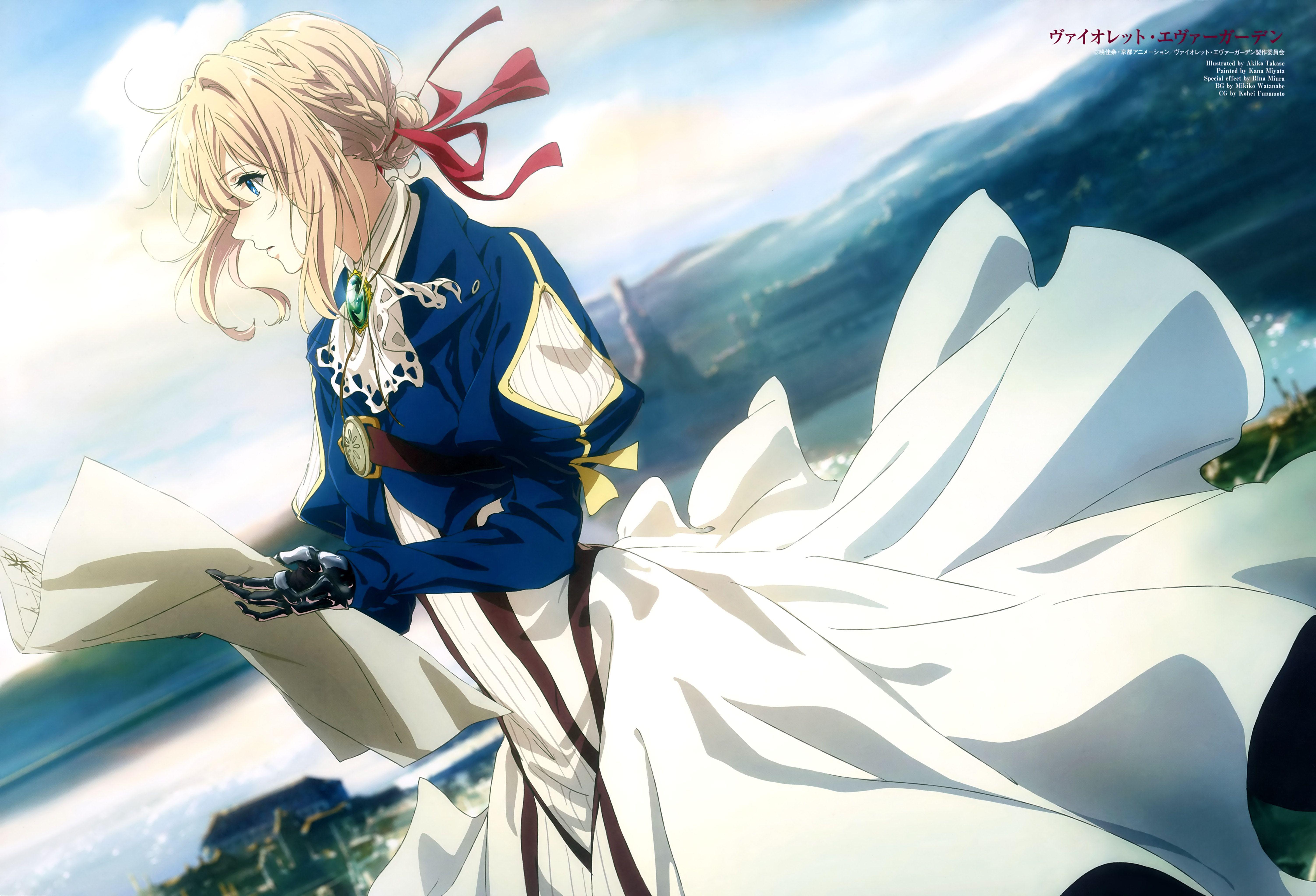 Violet Evergarden Art Wallpapers Top Free Violet Evergarden Art