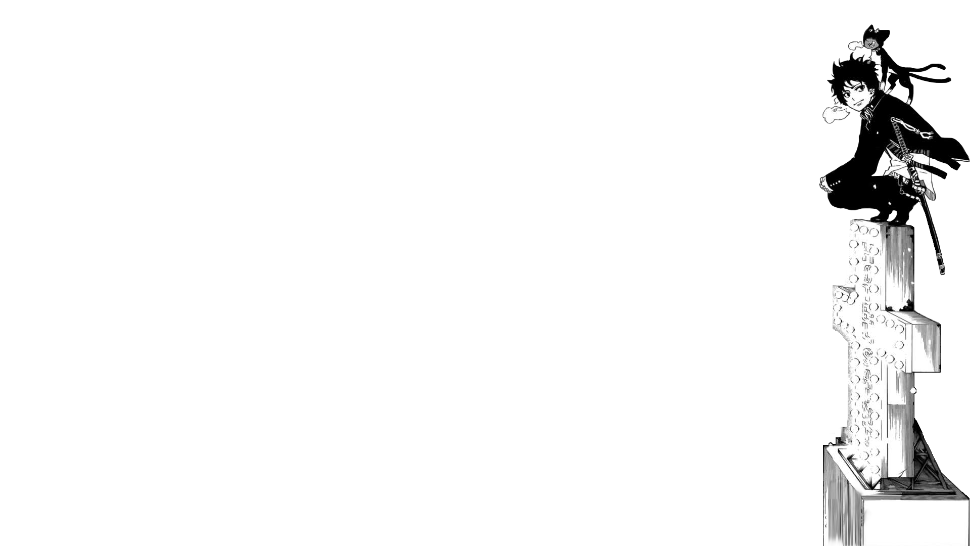 Black and White Manga Wallpapers Top Free Black and White Manga