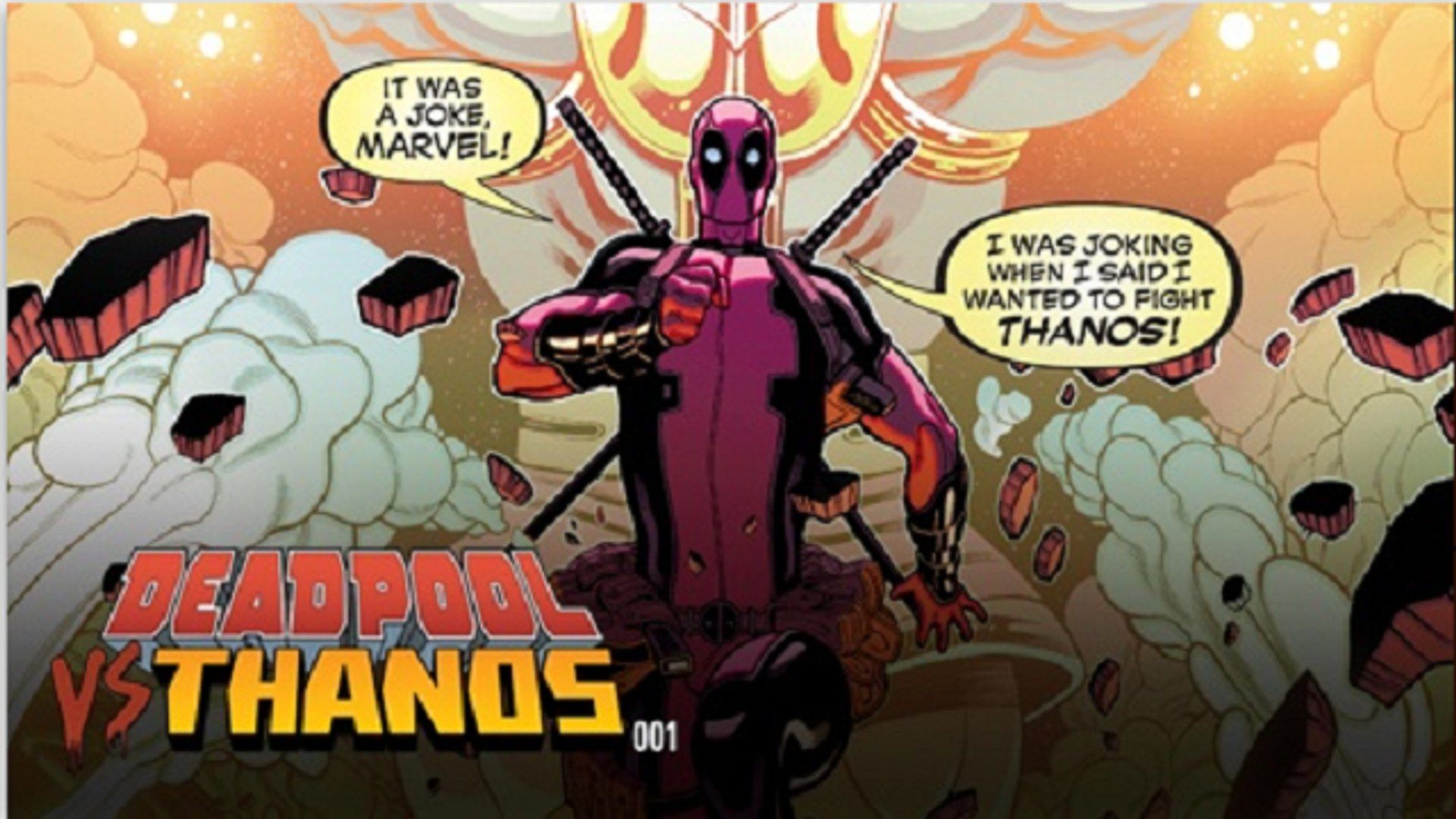 Deadpool and Thanos Wallpapers Top Free Deadpool and Thanos