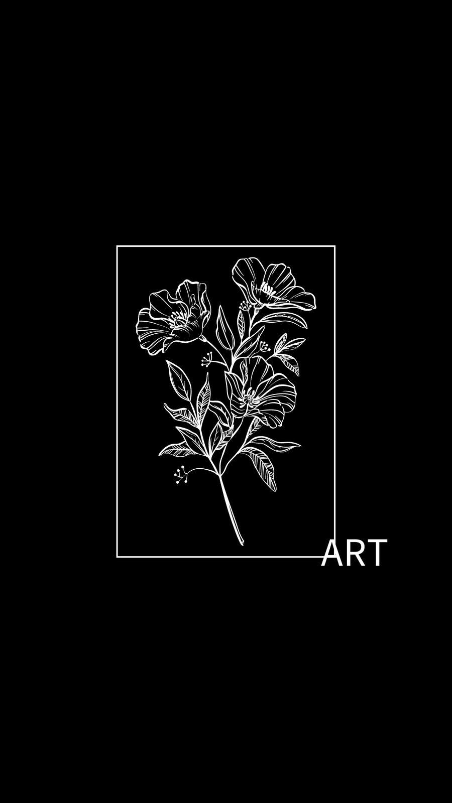 Black Line Art Wallpapers Top Free Black Line Art Backgrounds