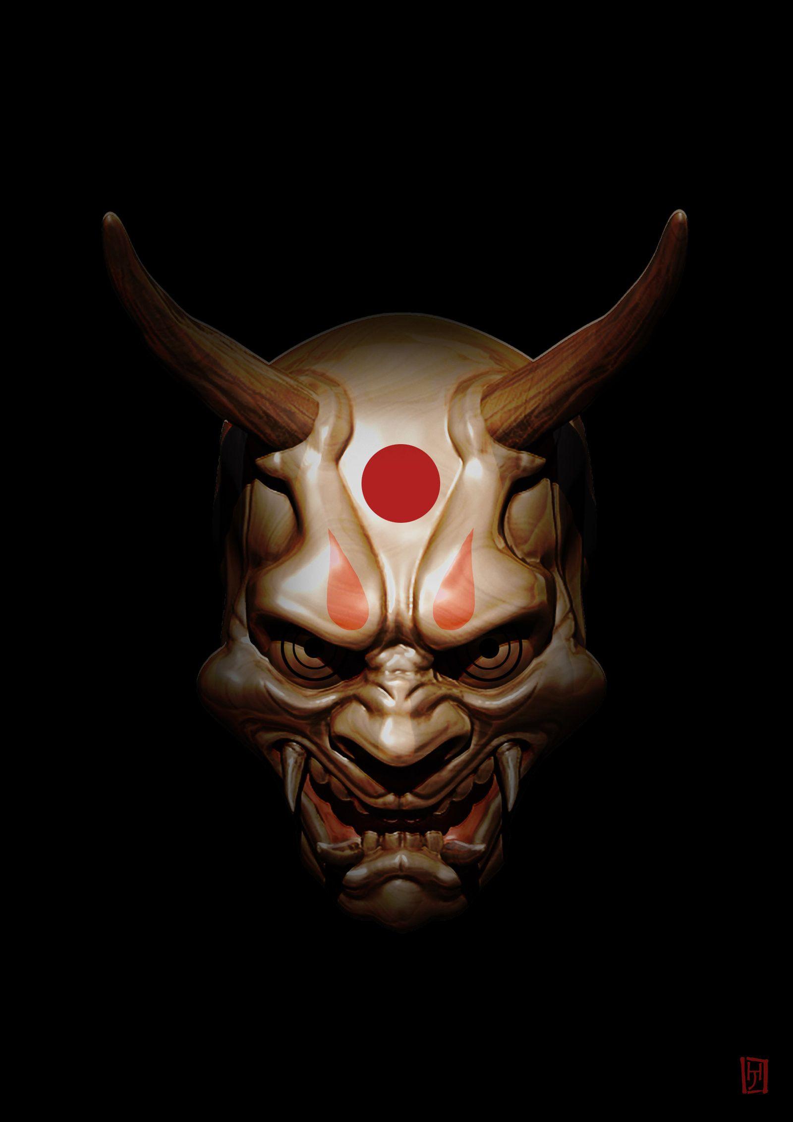 Samurai Demon Mask Wallpapers