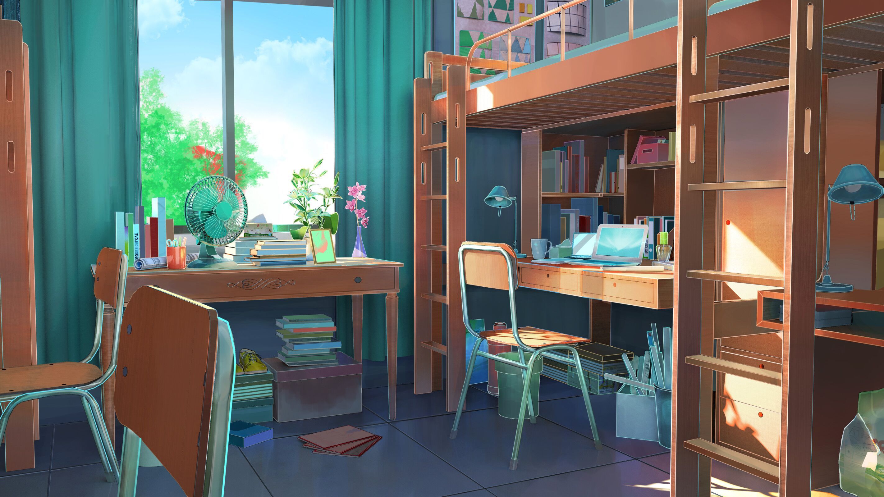 Anime Study Room Wallpapers Top Free Anime Study Room Backgrounds
