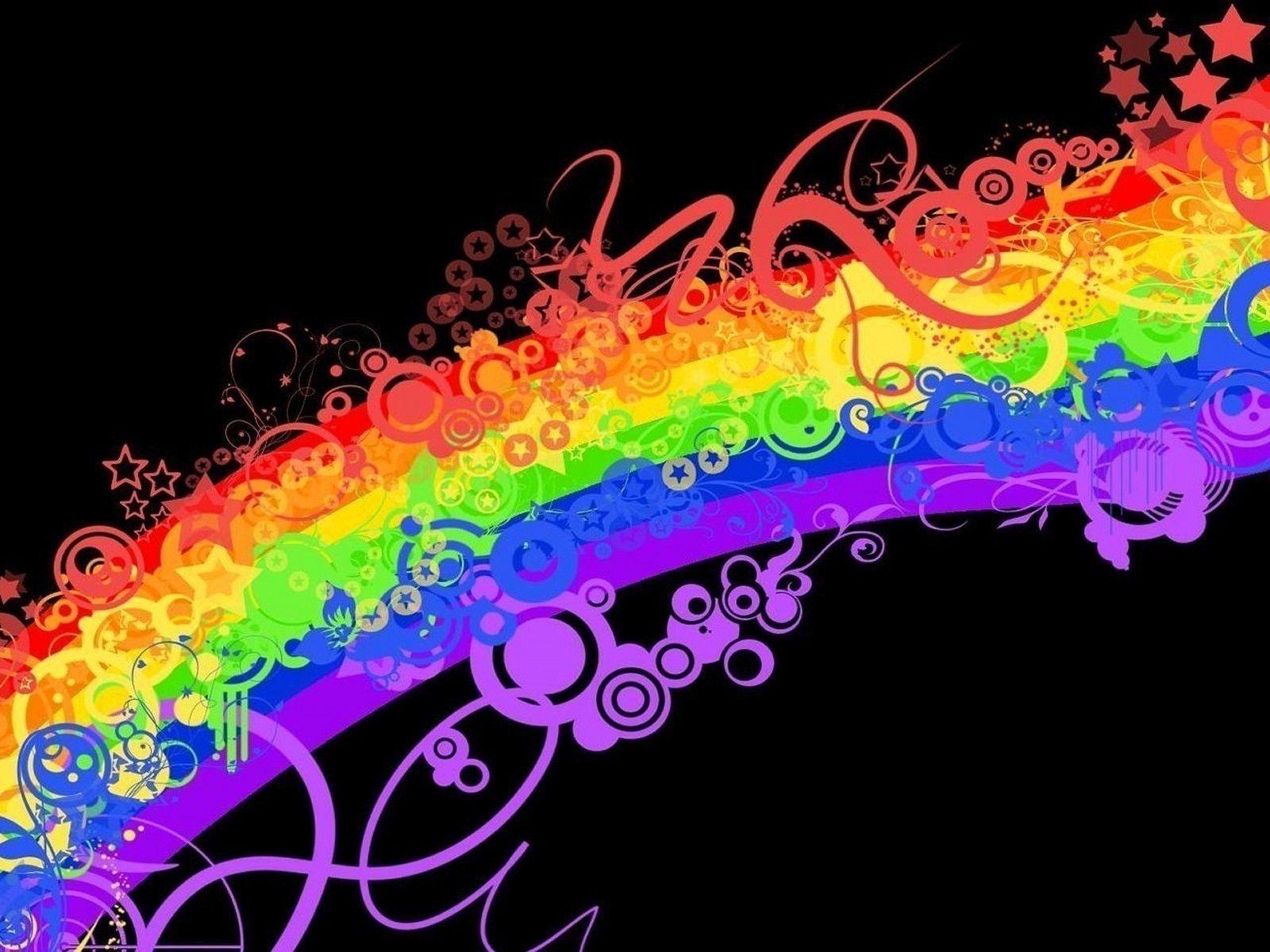 Rainbow Abstract Wallpapers Top Free Rainbow Abstract Backgrounds