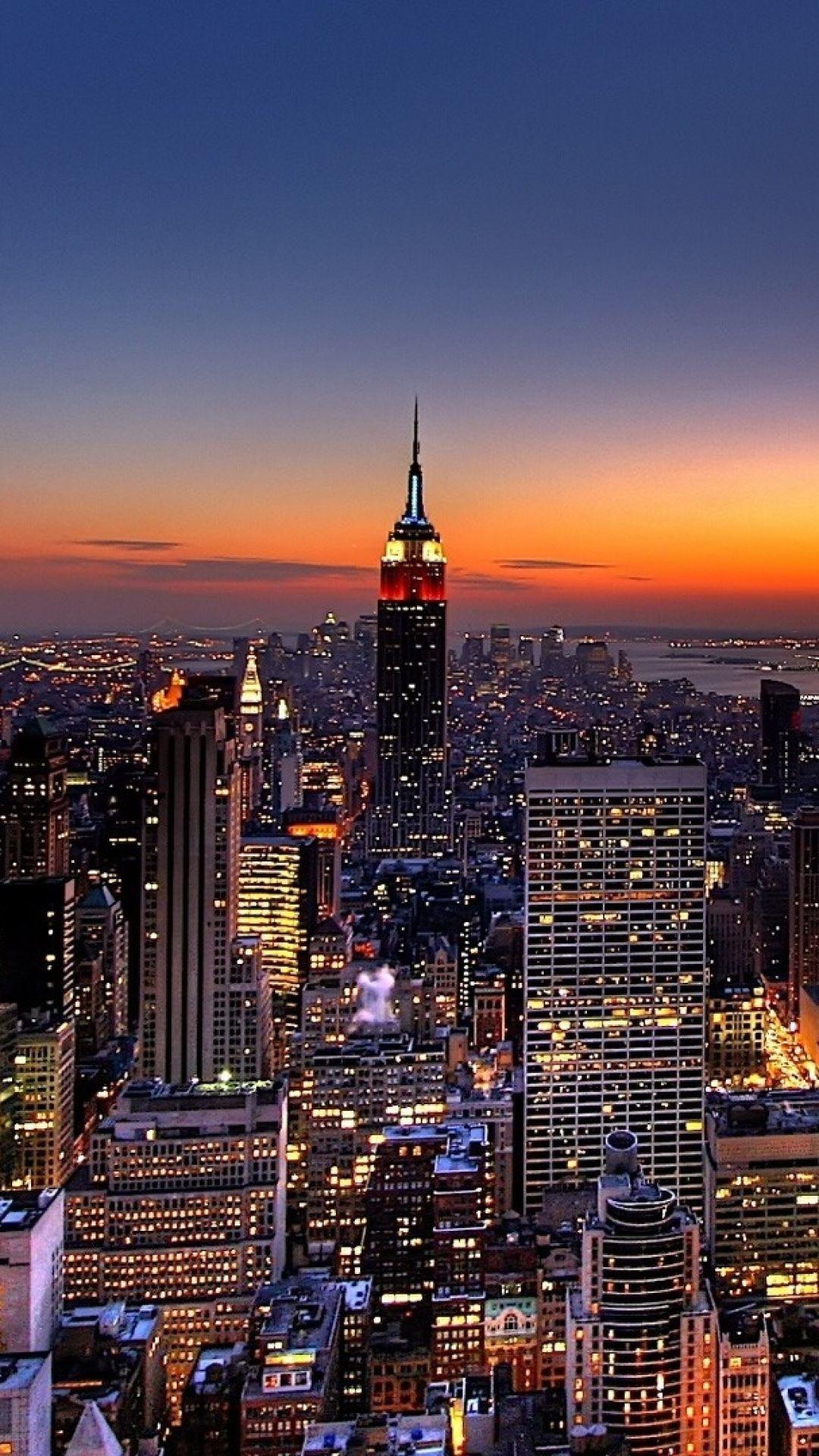 New York Sunset Wallpapers Top Free New York Sunset Backgrounds