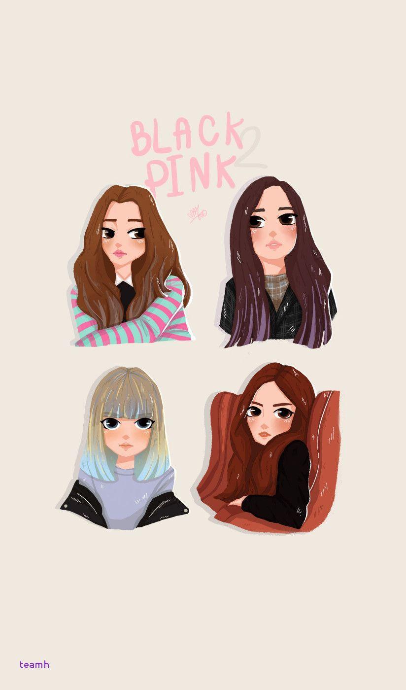 Blackpink Cartoon Wallpapers Top Free Blackpink Cartoon Backgrounds