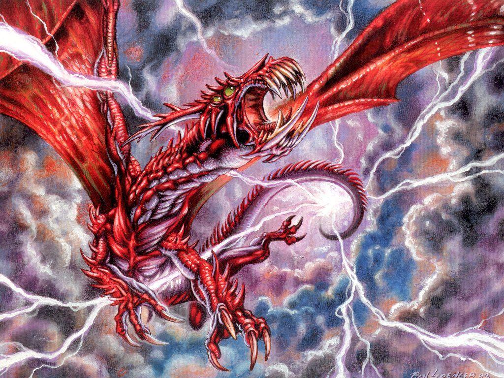 Lightning Dragon Wallpapers Top Free Lightning Dragon Backgrounds WallpaperAccess