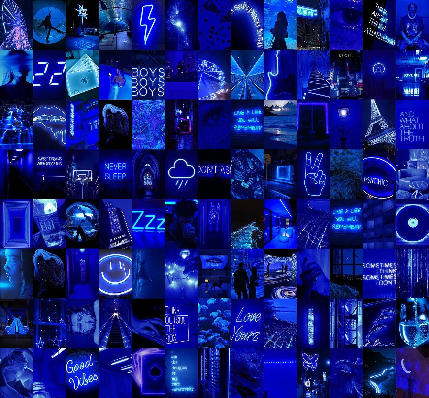 Dark Blue Collage Wallpapers Top Free Dark Blue Collage Backgrounds