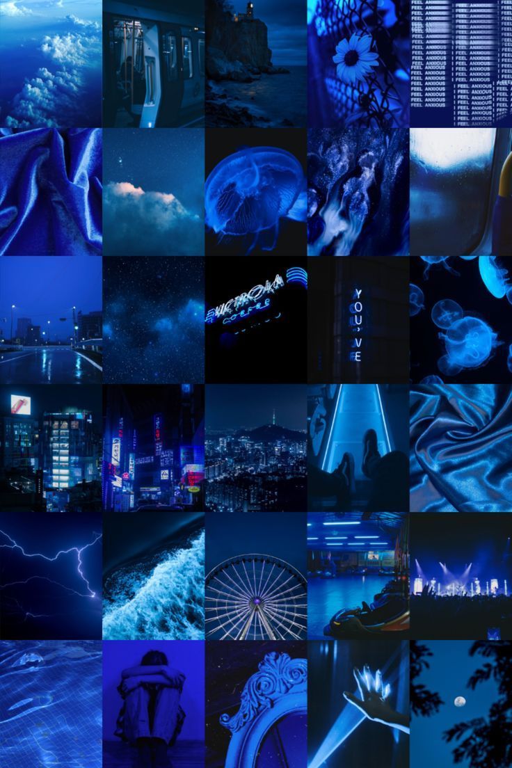 Dark Blue Collage Wallpapers Top Free Dark Blue Collage Backgrounds