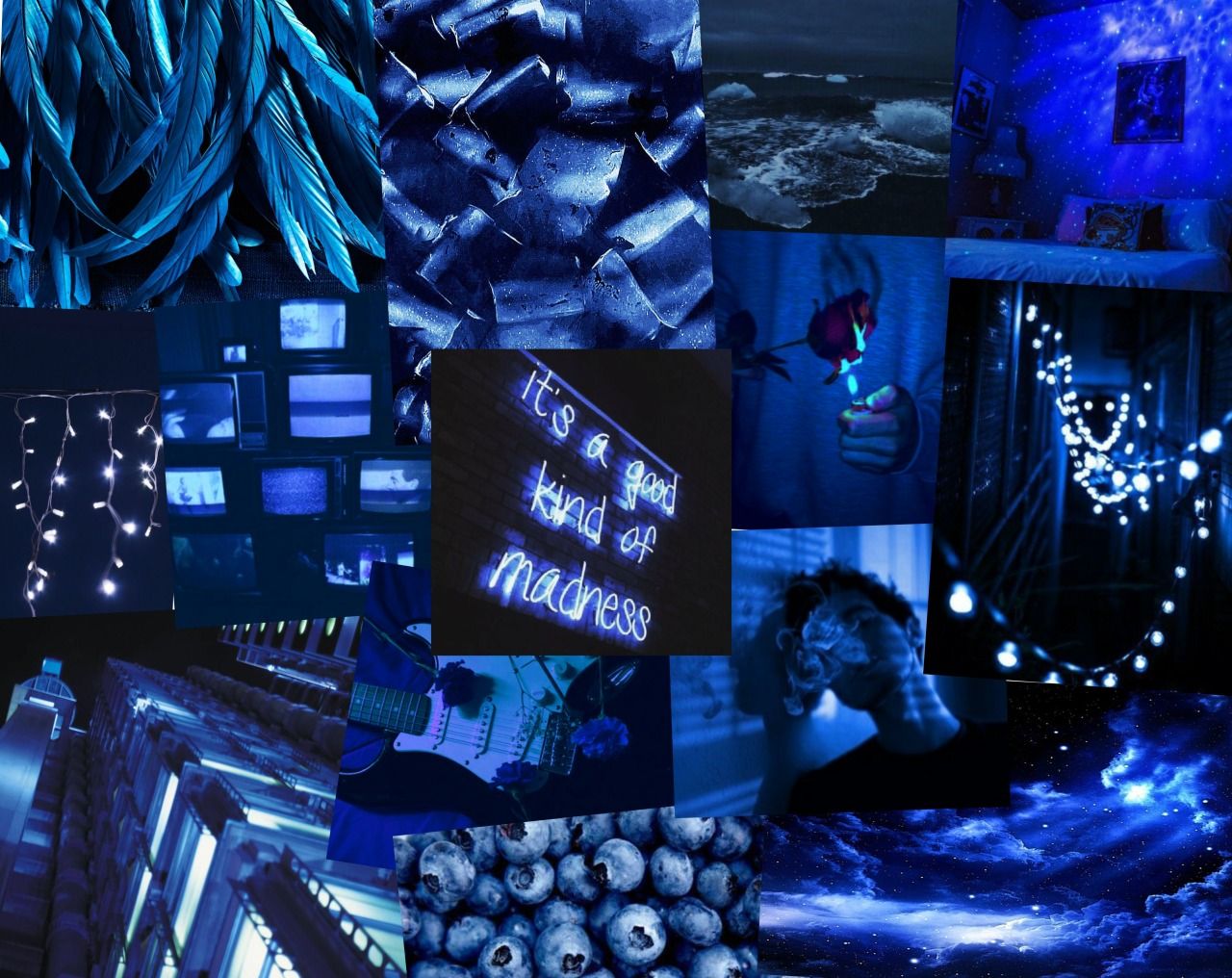 Dark Blue Collage Wallpapers Top Free Dark Blue Collage Backgrounds