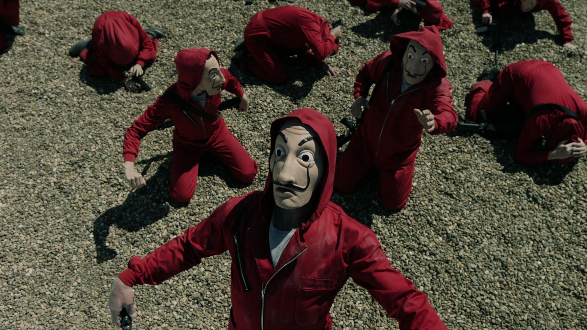 20+ Money Heist Zoom Background Pics
