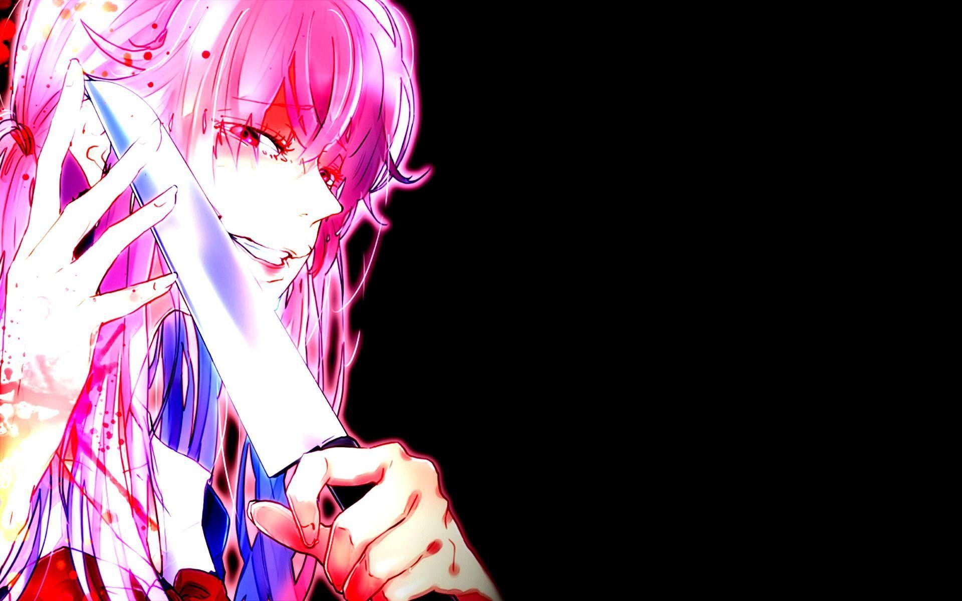 Future Diary Wallpapers Top Free Future Diary Backgrounds WallpaperAccess