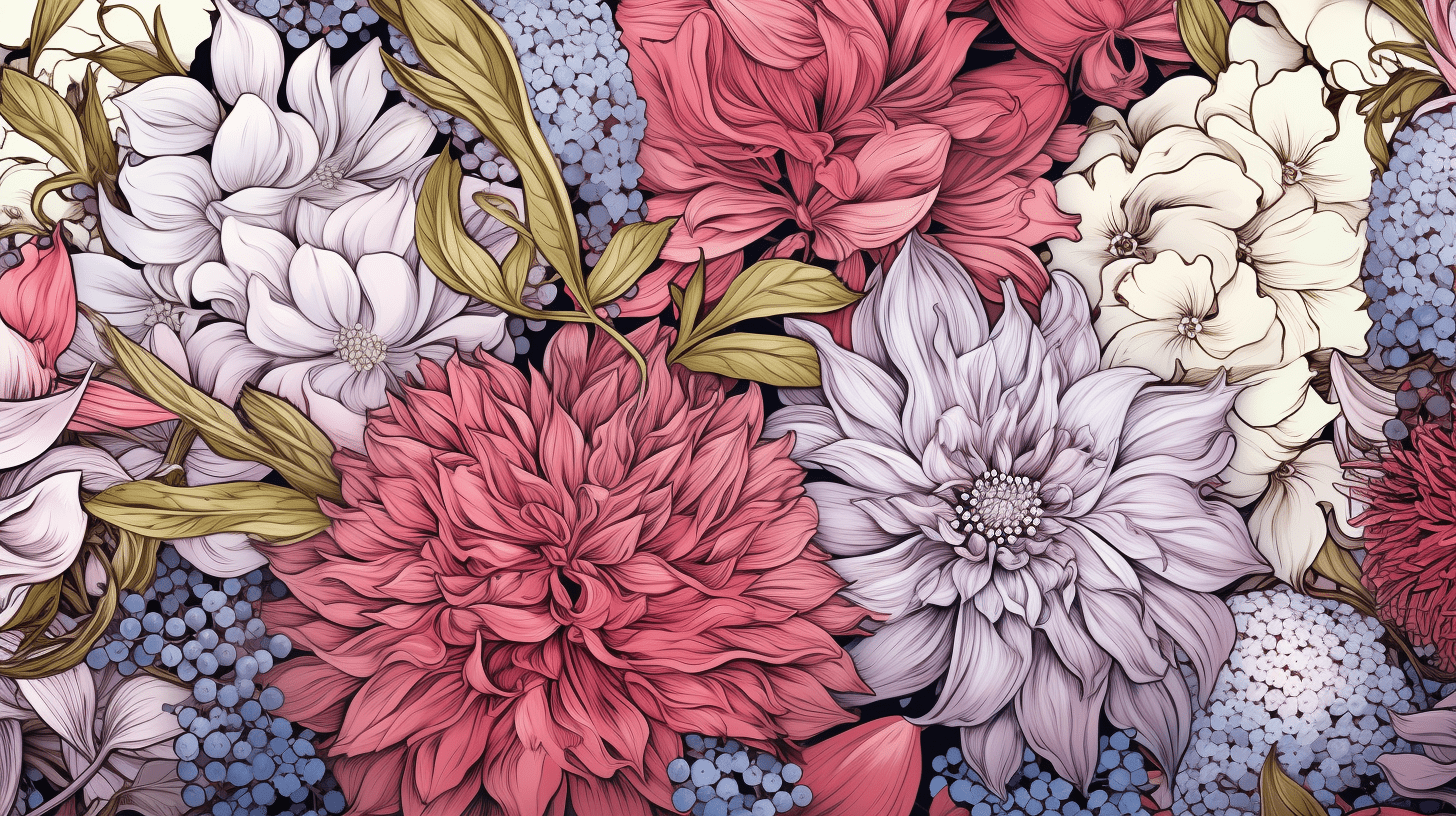 Flower Sketch Wallpapers Top Free Flower Sketch Backgrounds