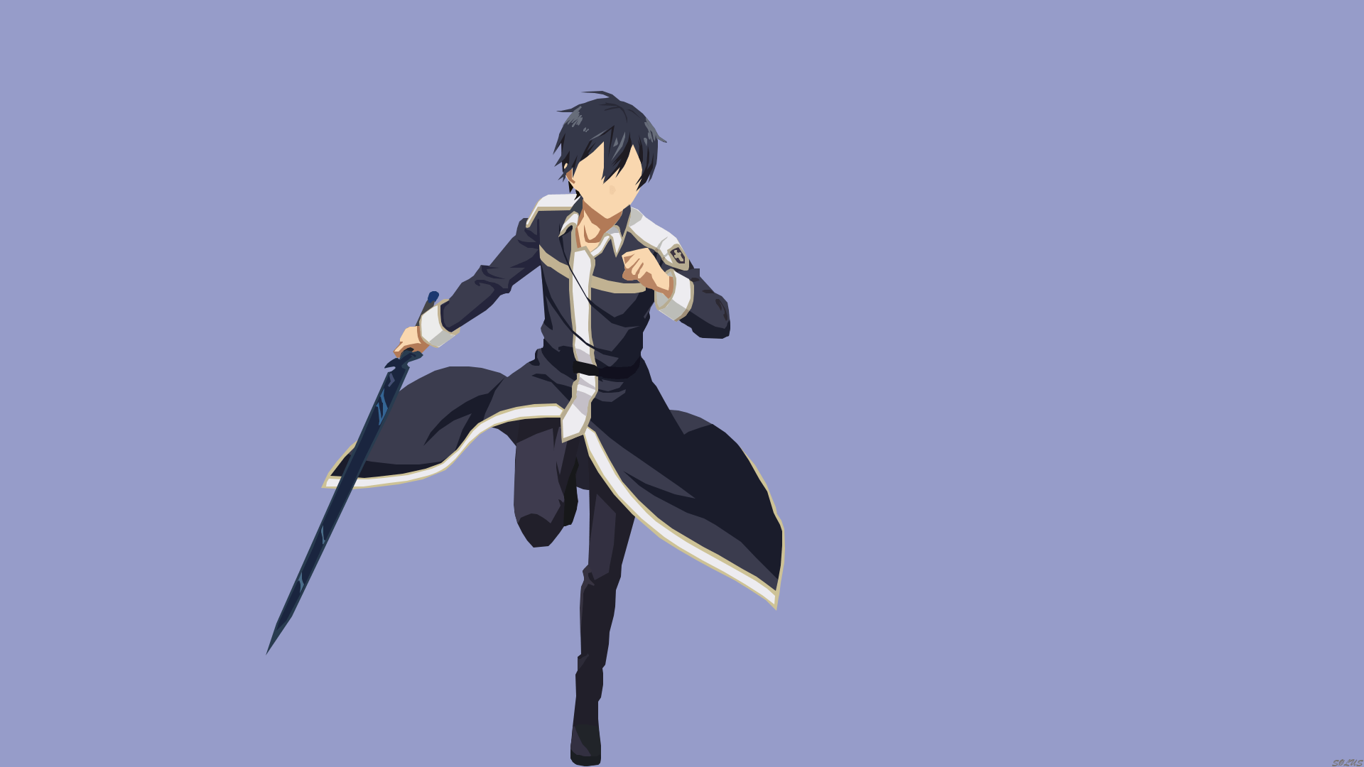 Sword Art Online Minimalist Wallpapers Top Free Sword Art Online Minimalist Backgrounds