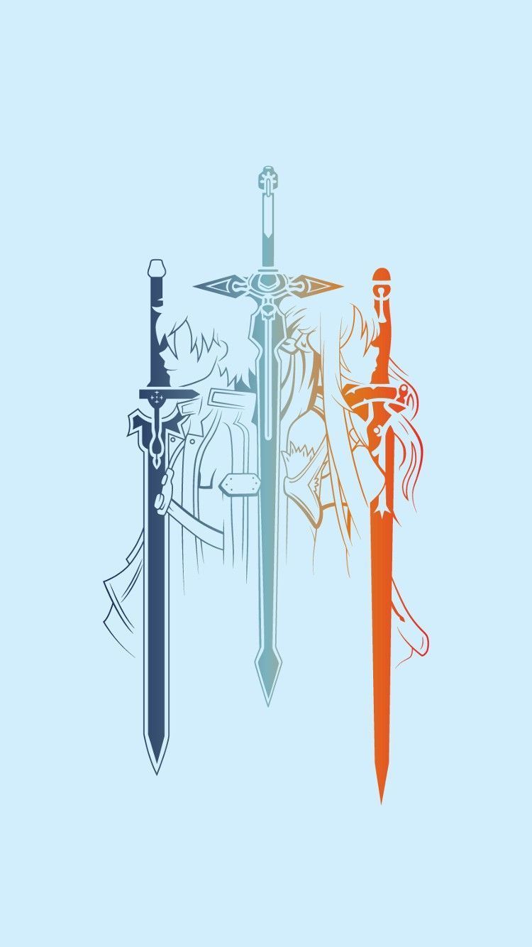 Sword Art Online Minimalist Wallpapers Top Free Sword Art Online Minimalist Backgrounds