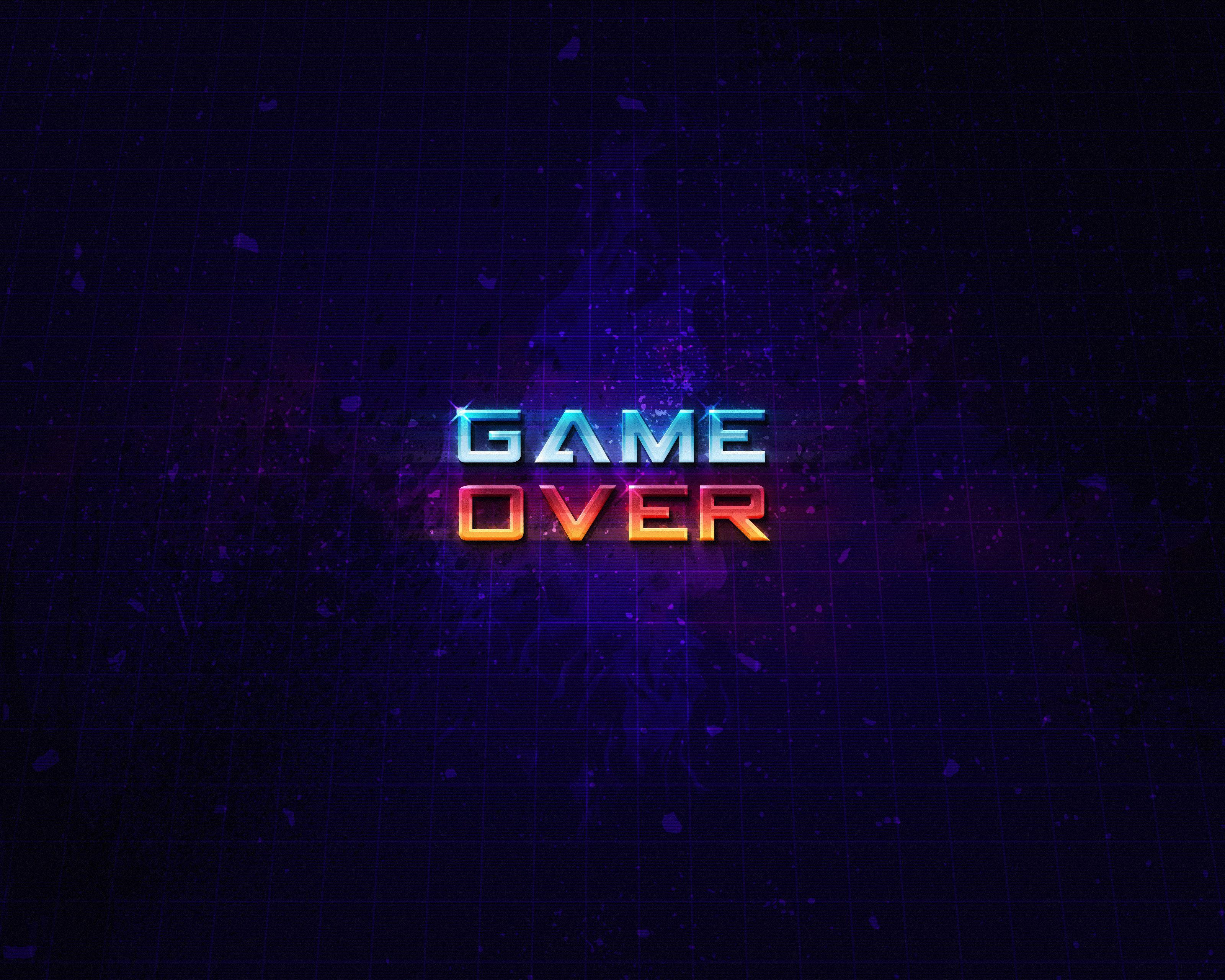 Game Over Wallpapers Top Free Game Over Backgrounds