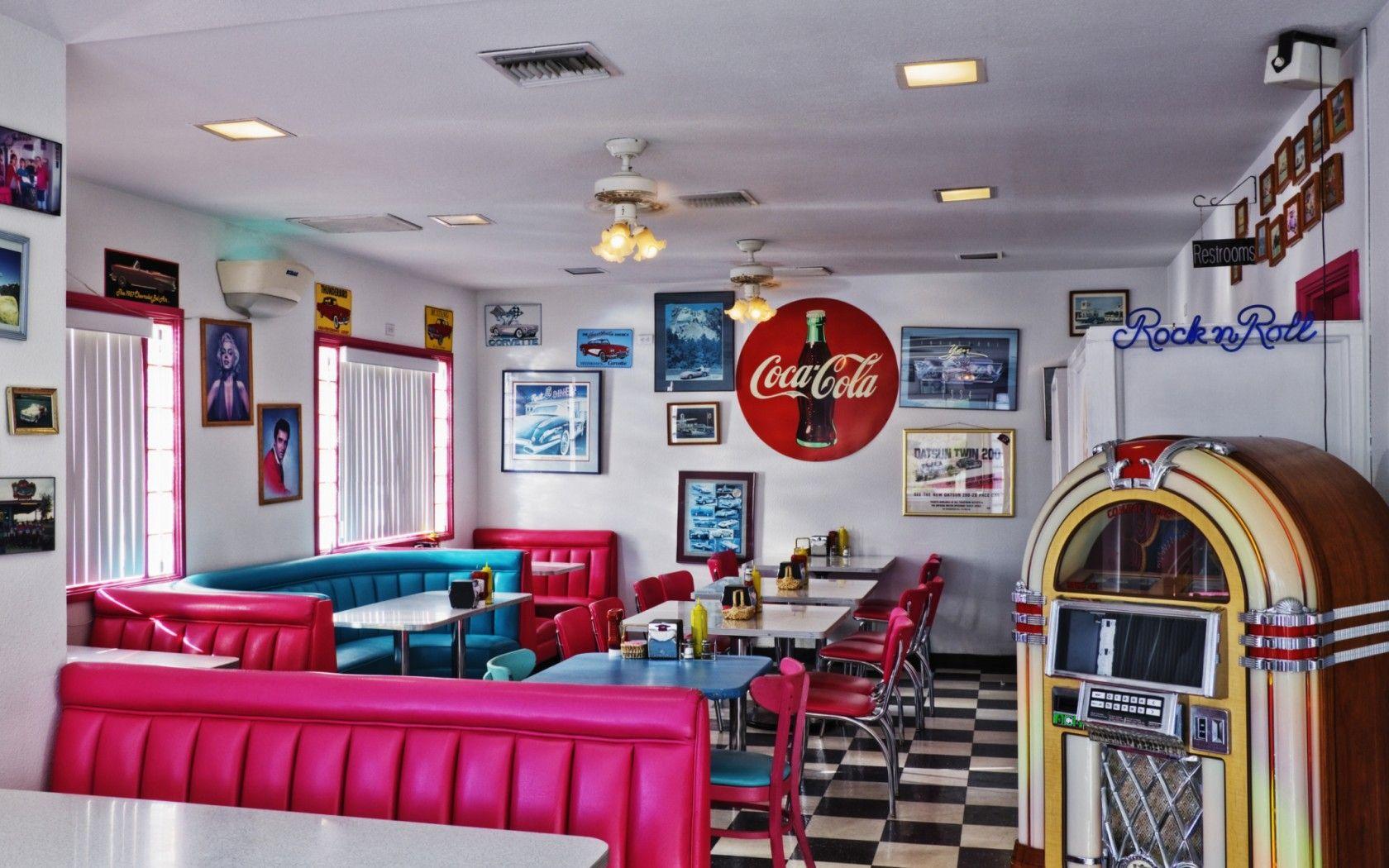 50S Diner Wallpapers Top Free 50S Diner Backgrounds WallpaperAccess