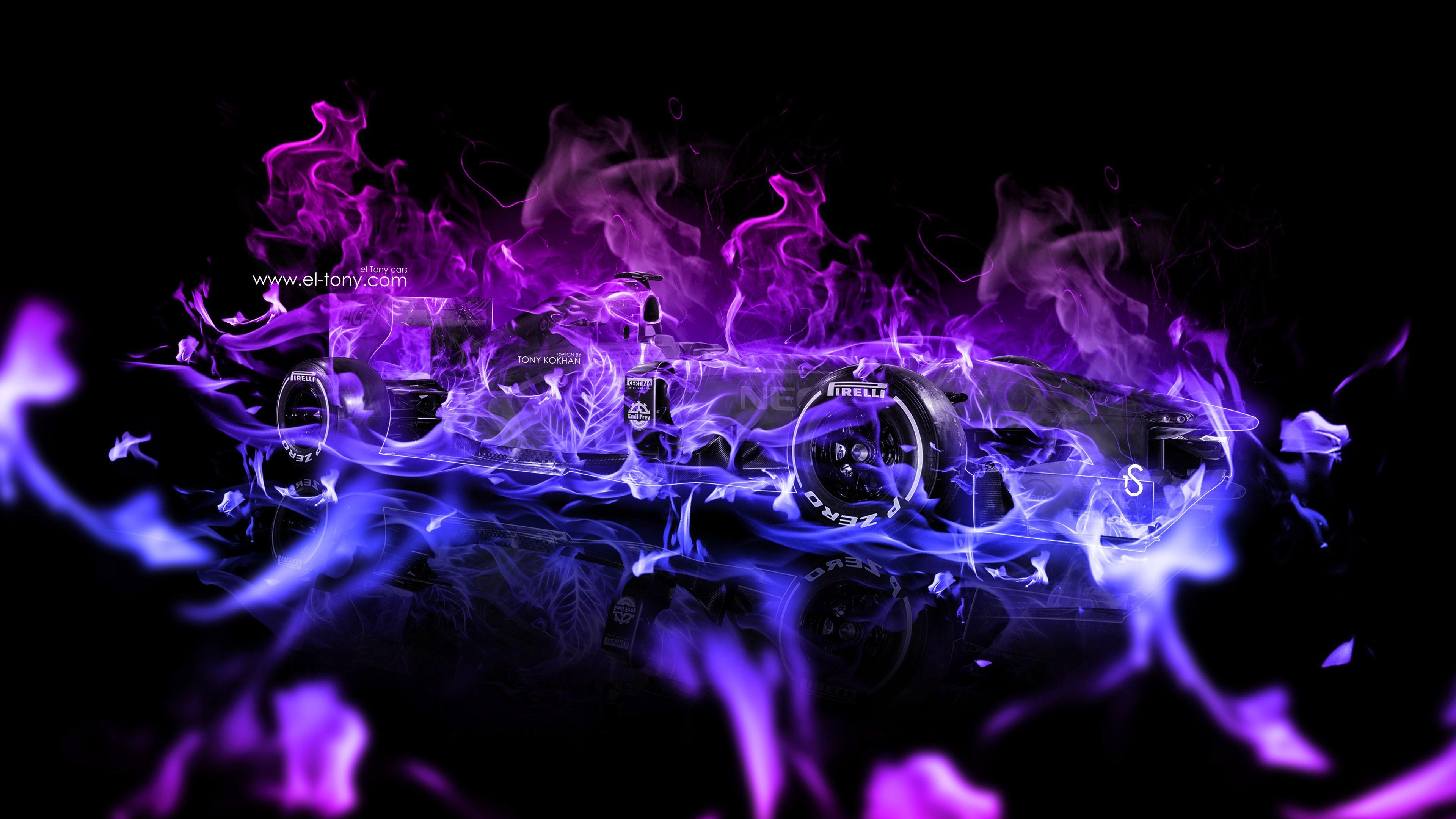 Purple Fire Wallpapers Top Free Purple Fire Backgrounds WallpaperAccess
