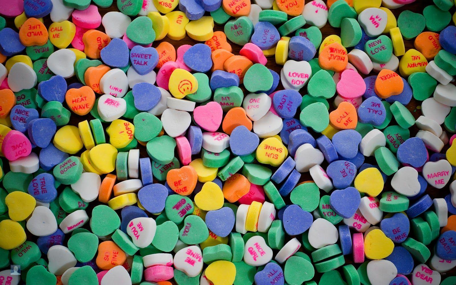 Candy Hearts Wallpapers Top Free Candy Hearts Backgrounds
