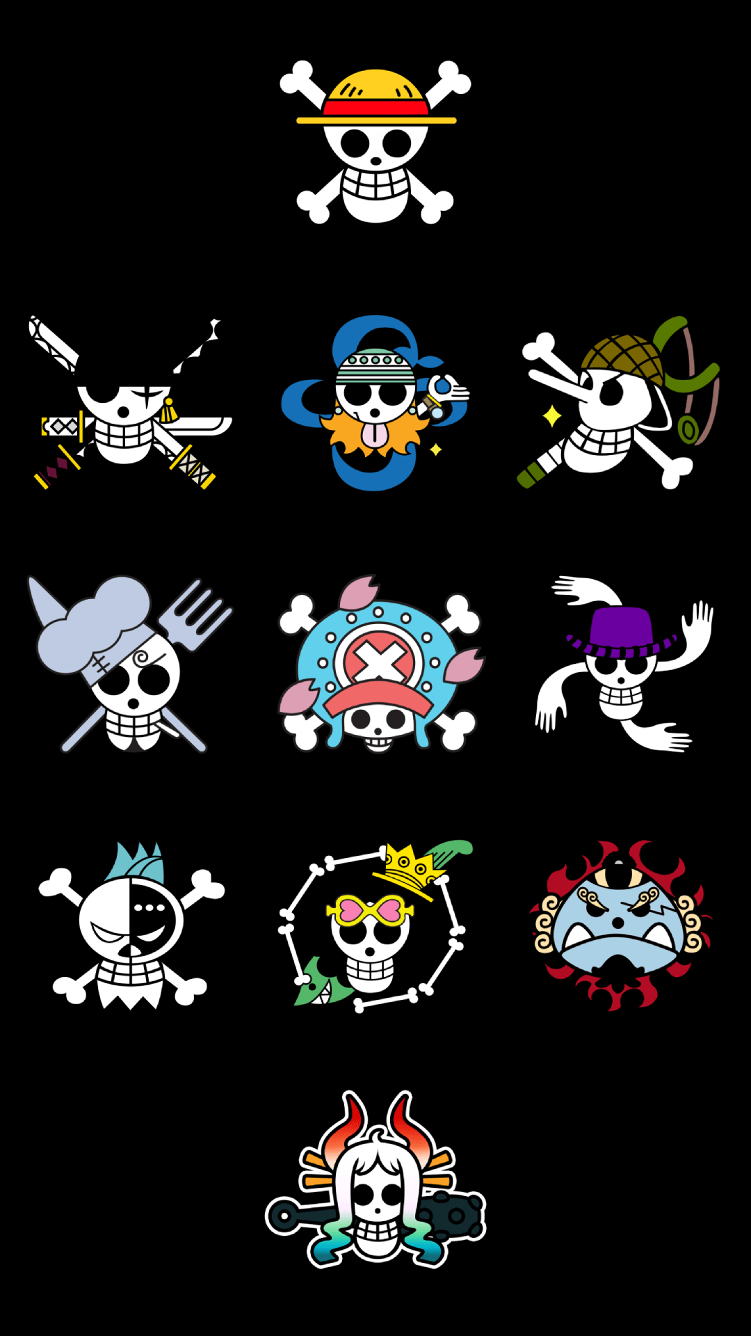 Straw Hat Jolly Roger Wallpapers Top Free Straw Hat Jolly Roger Backgrounds WallpaperAccess