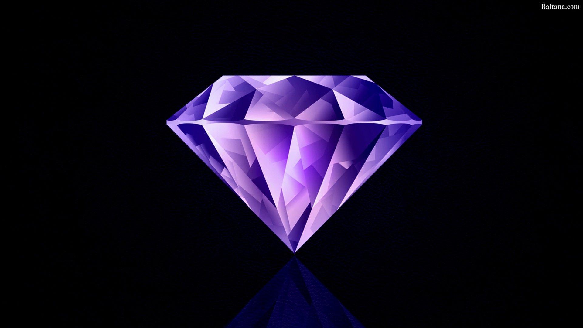 Purple Diamond Wallpapers Top Free Purple Diamond Backgrounds WallpaperAccess