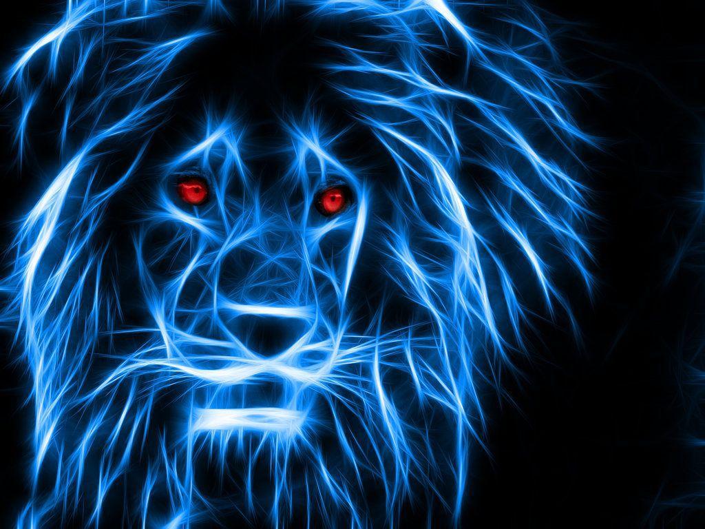Cool Neon Lion Wallpapers Top Free Cool Neon Lion Backgrounds