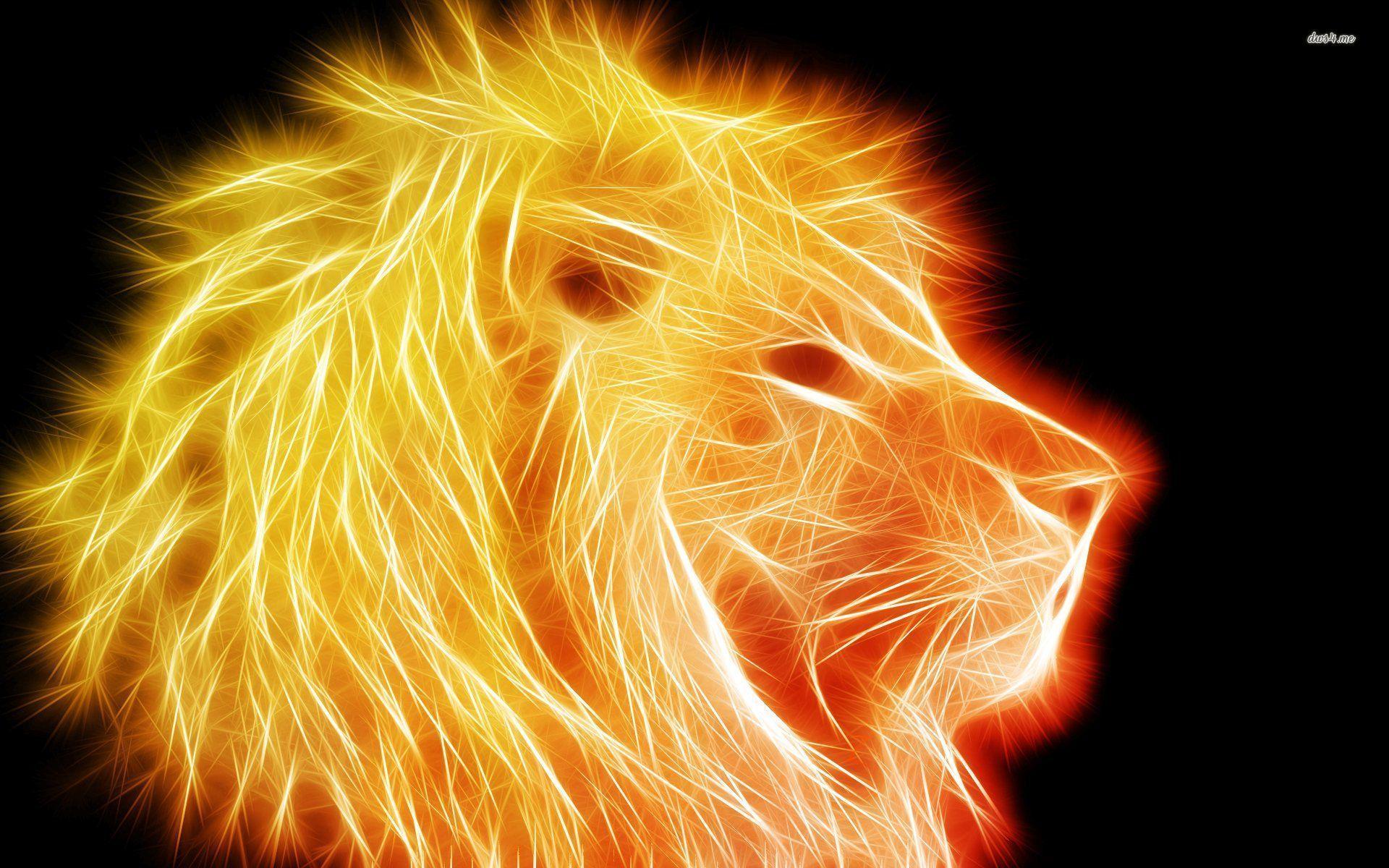 Cool Digital Lion Wallpapers Top Free Cool Digital Lion Backgrounds