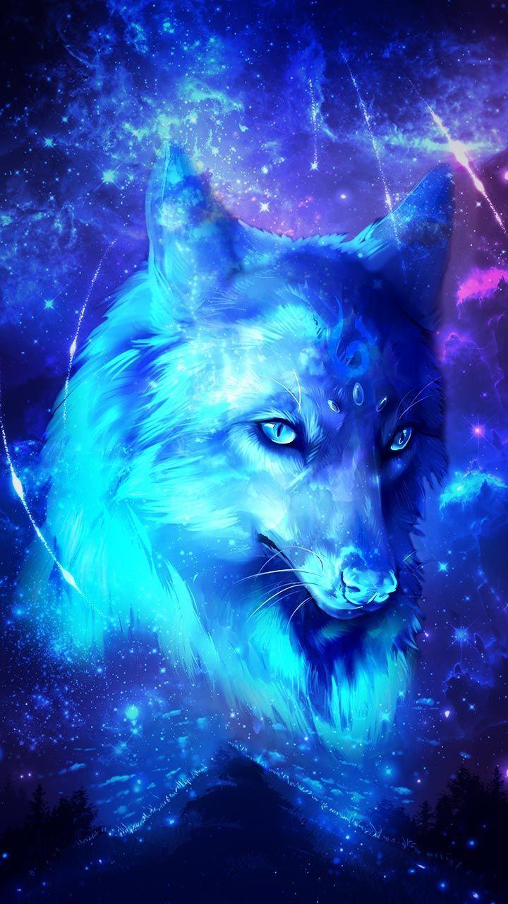 Cool Wolf Photo Galaxy Galaxy Cool Wolf Backgrounds 1280x720