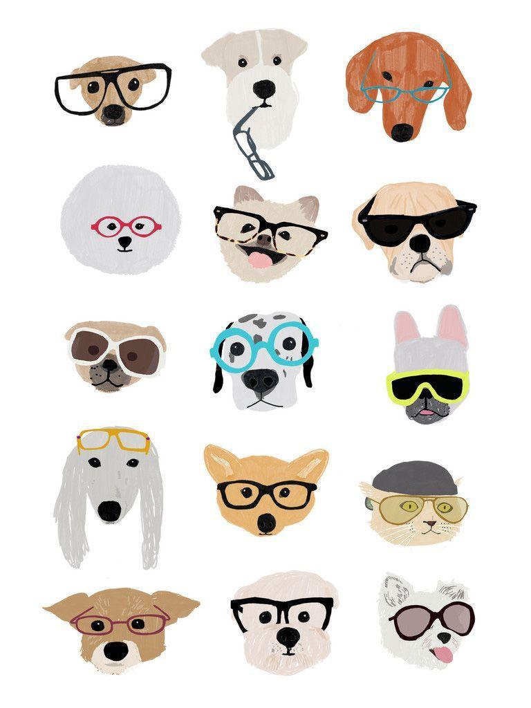 Cute Dogs with Glasses Wallpapers Top Free Cute Dogs with Glasses