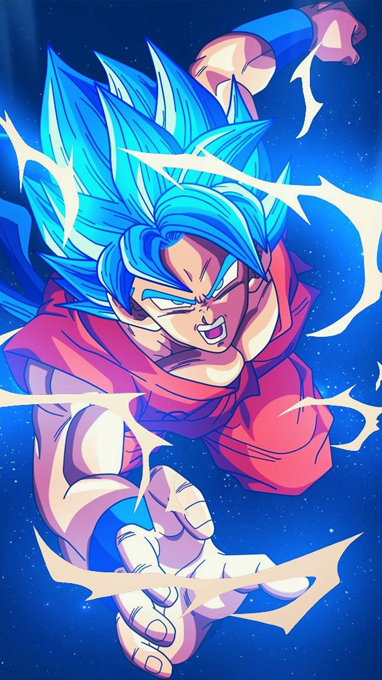 Goku Blue Wallpapers Top Free Goku Blue Backgrounds WallpaperAccess