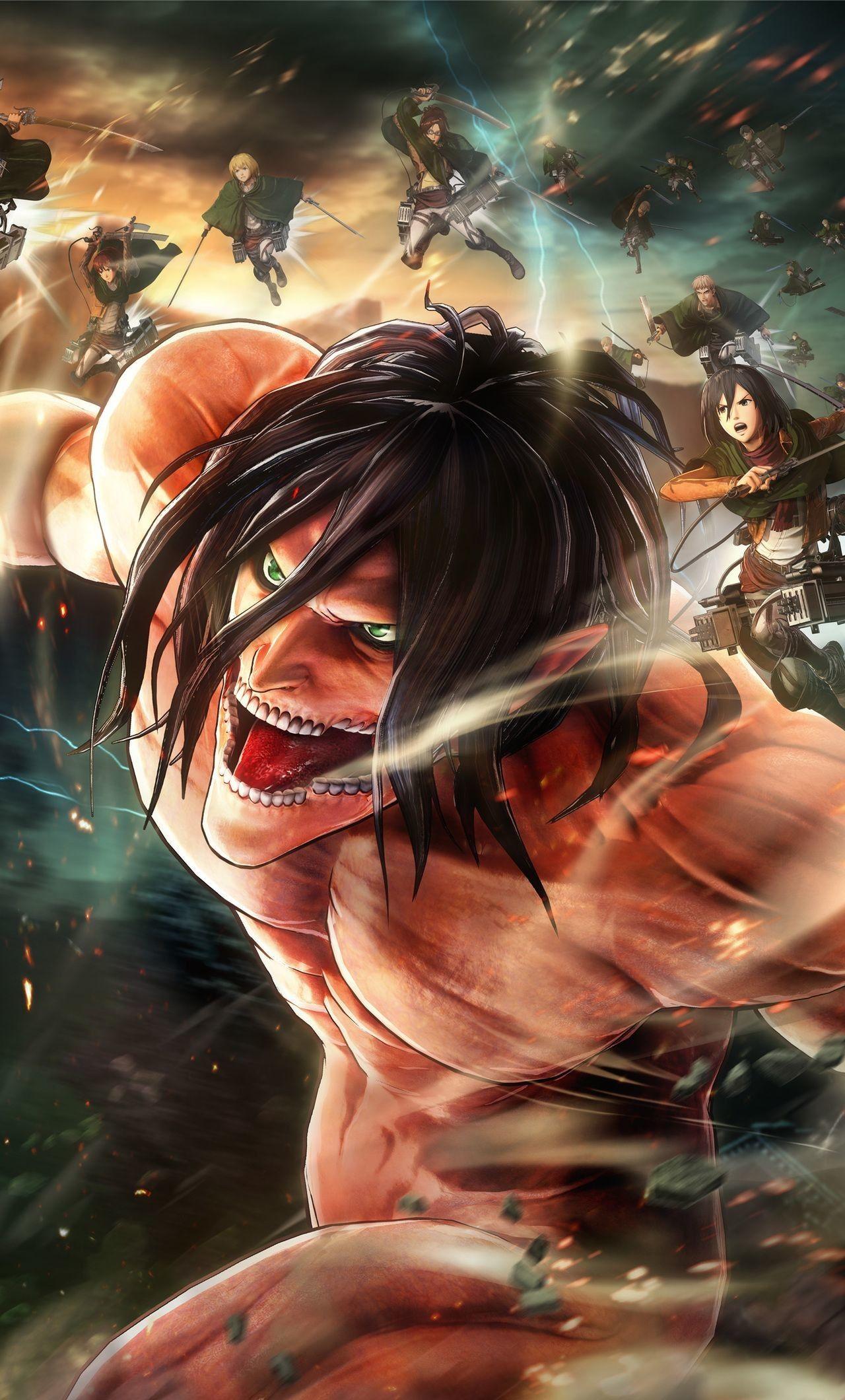 Attack On Titan Eren Wallpapers Top Free Attack On Titan Eren