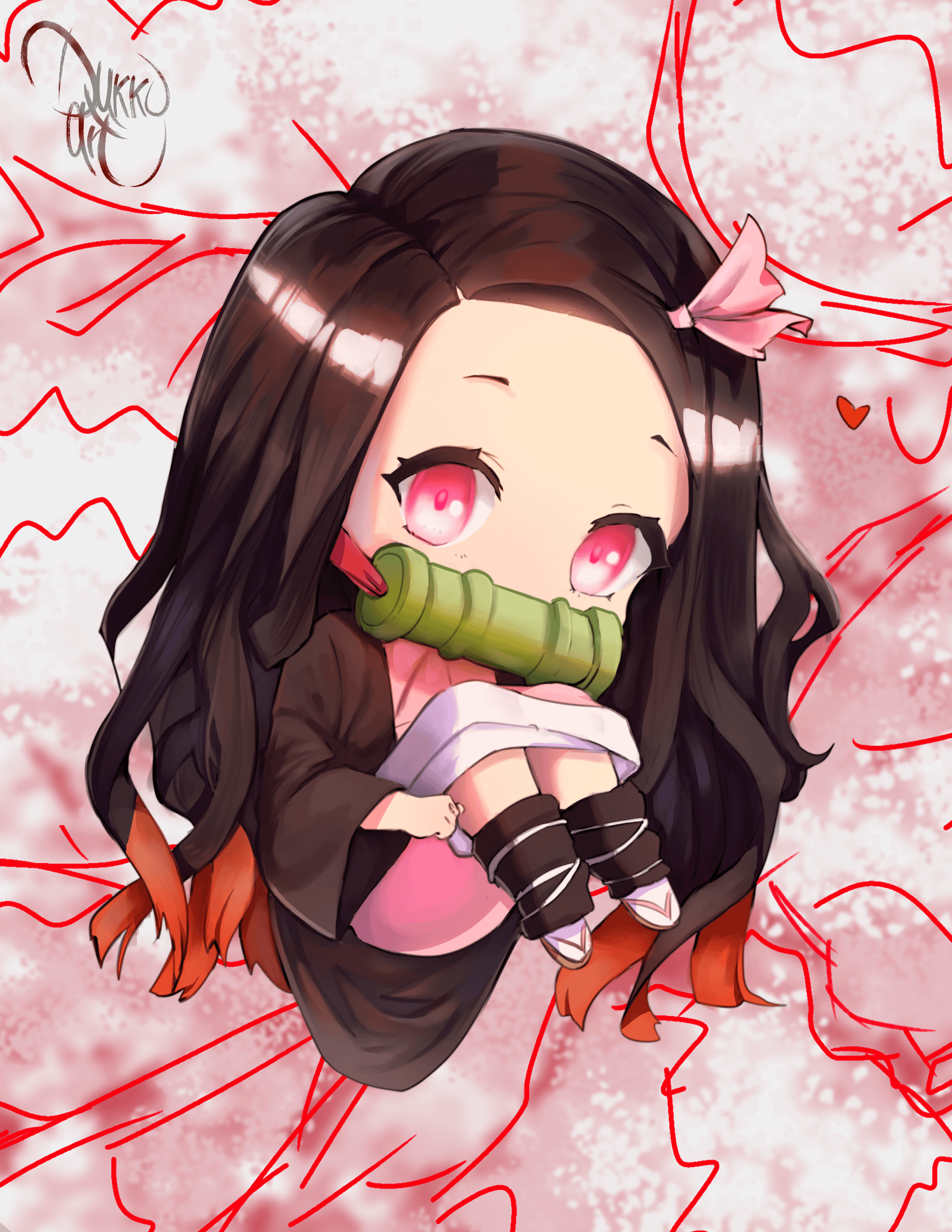 Baby Nezuko Wallpapers - Top Free Baby Nezuko Backgrounds - WallpaperAccess