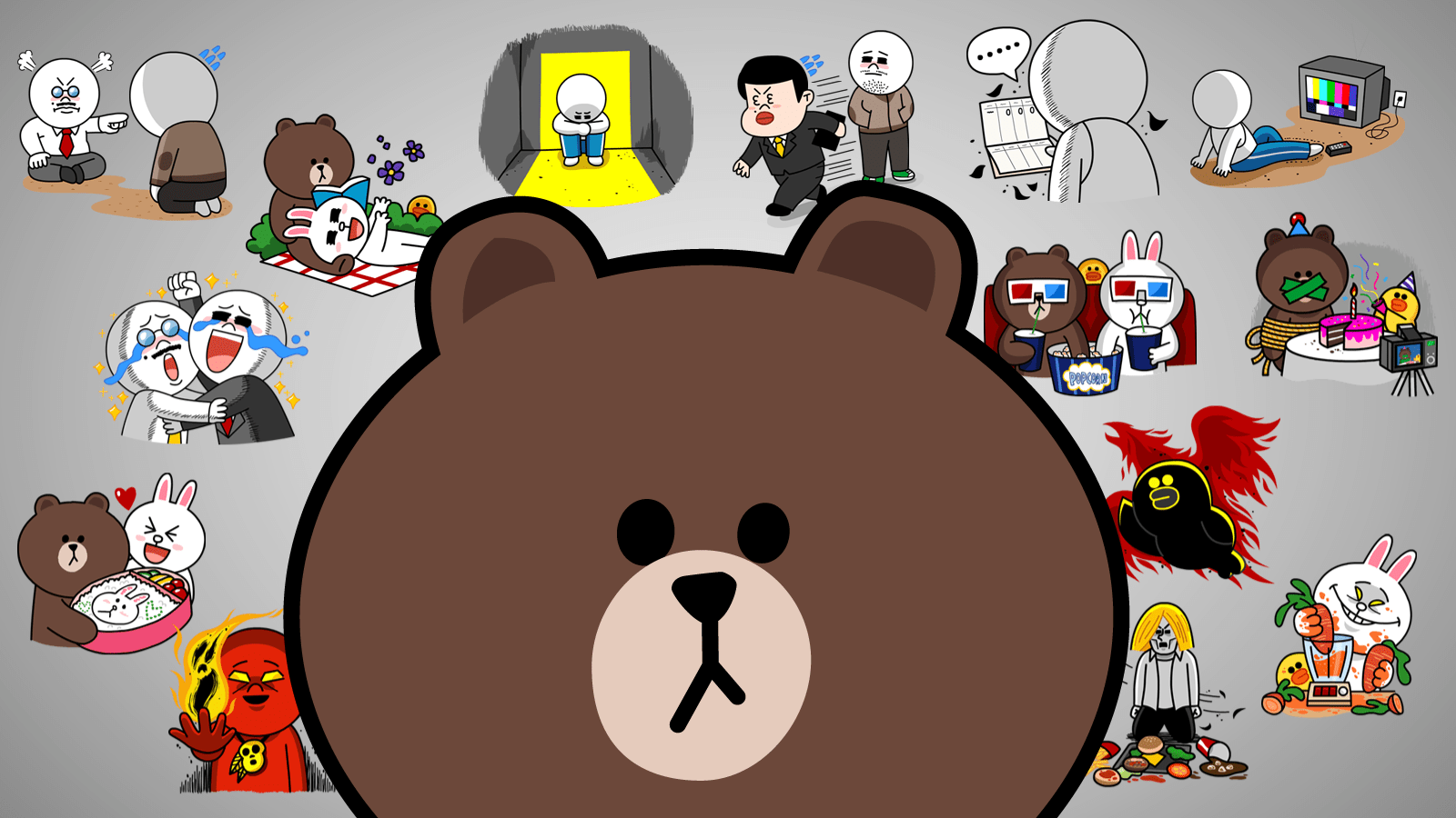 Line Friends PC Wallpapers Top Free Line Friends PC Backgrounds