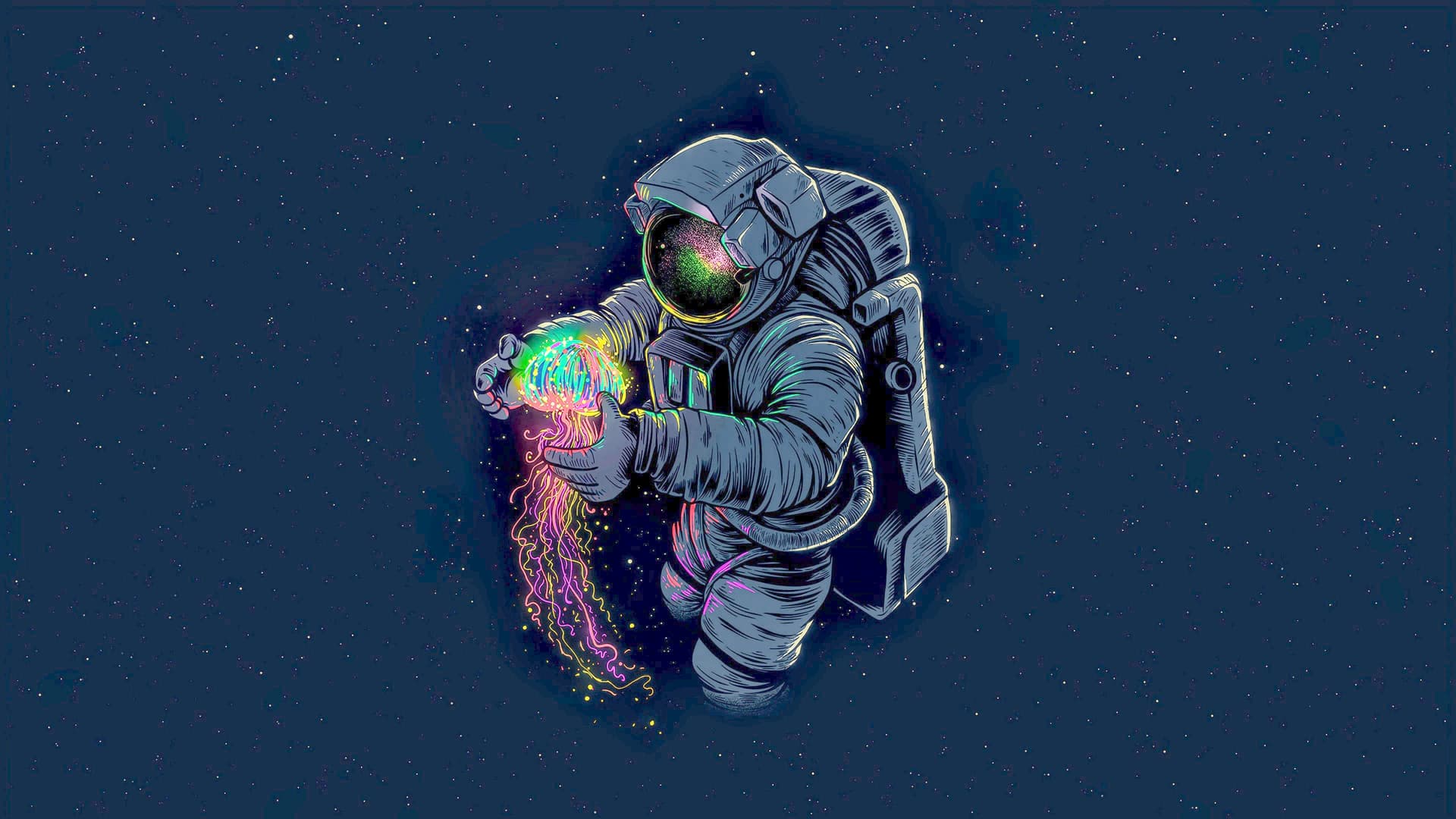 Astronaut Jellyfish Wallpapers Top Free Astronaut Jellyfish