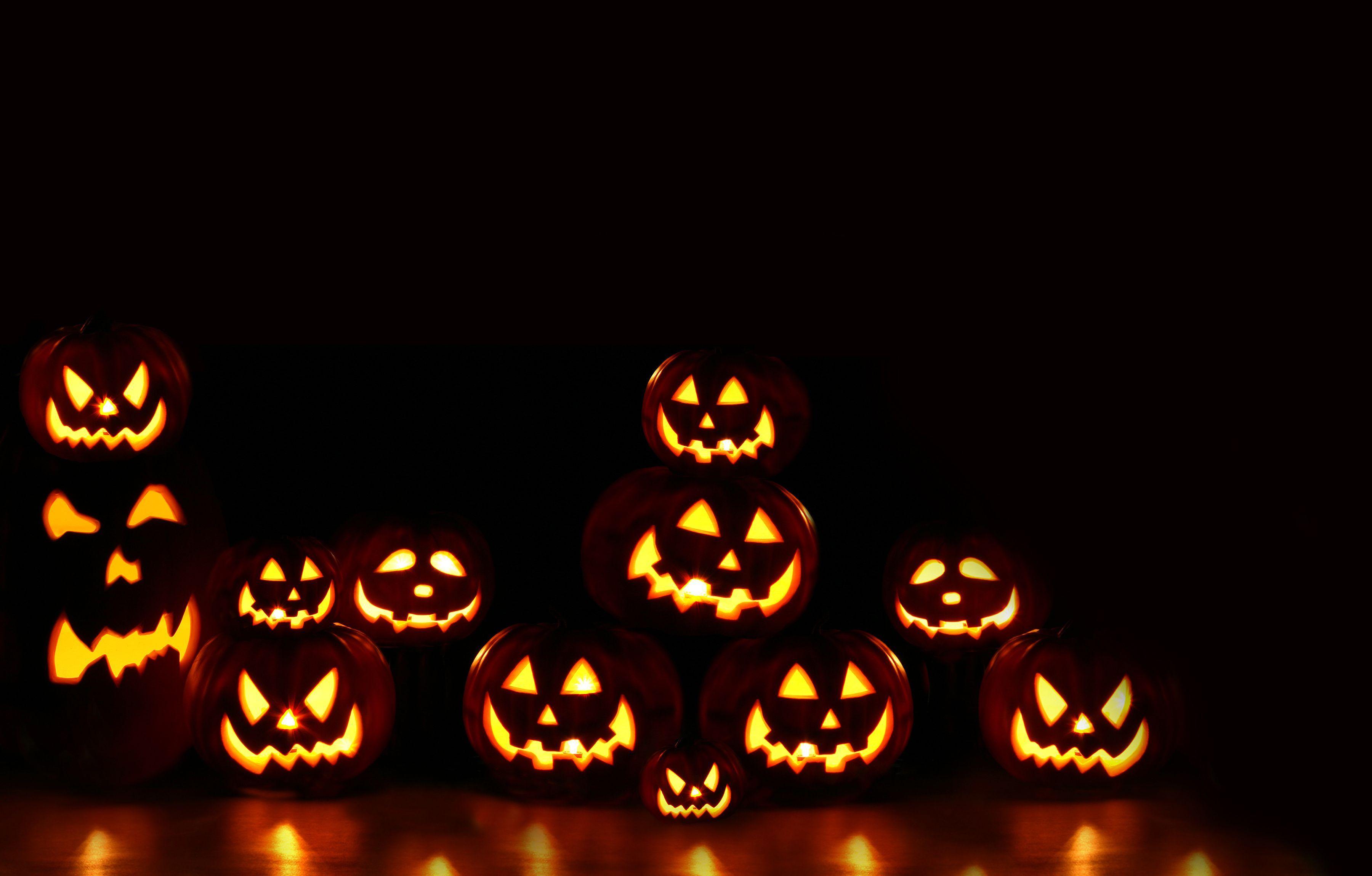 Black Halloween Pumpkin Wallpapers Top Free Black Halloween Pumpkin