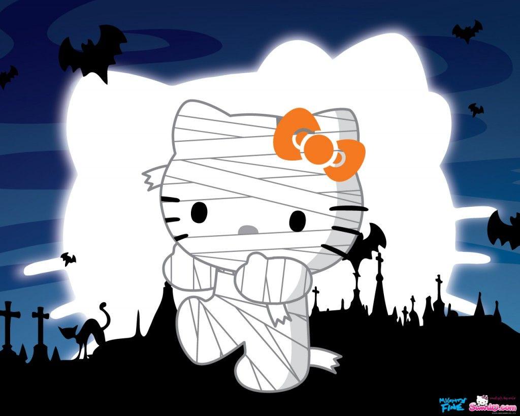 Hello Kitty Halloween Wallpapers Top Free Hello Kitty Halloween