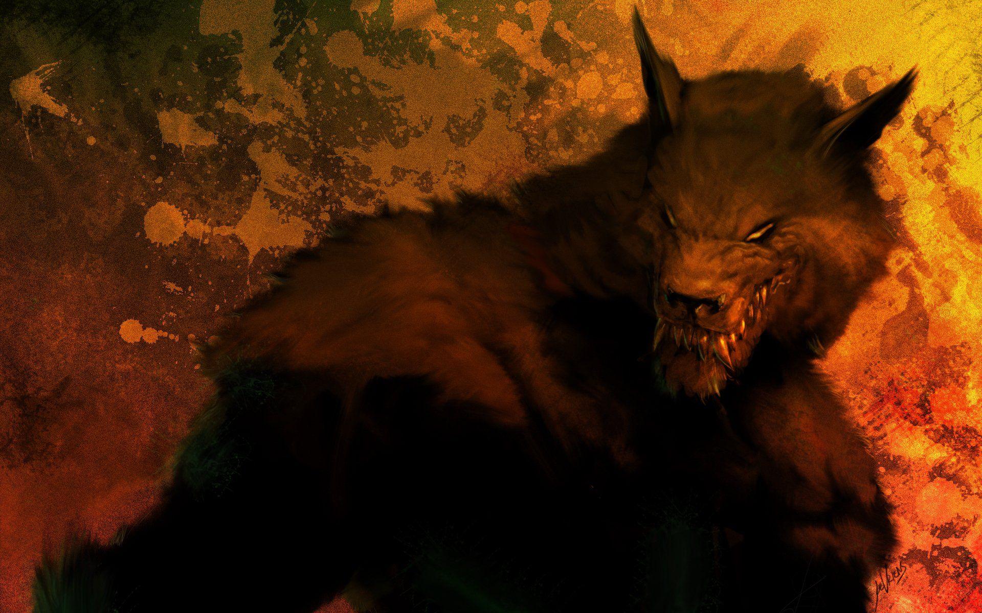 Halloween Werewolf Wallpapers Top Free Halloween Werewolf Backgrounds