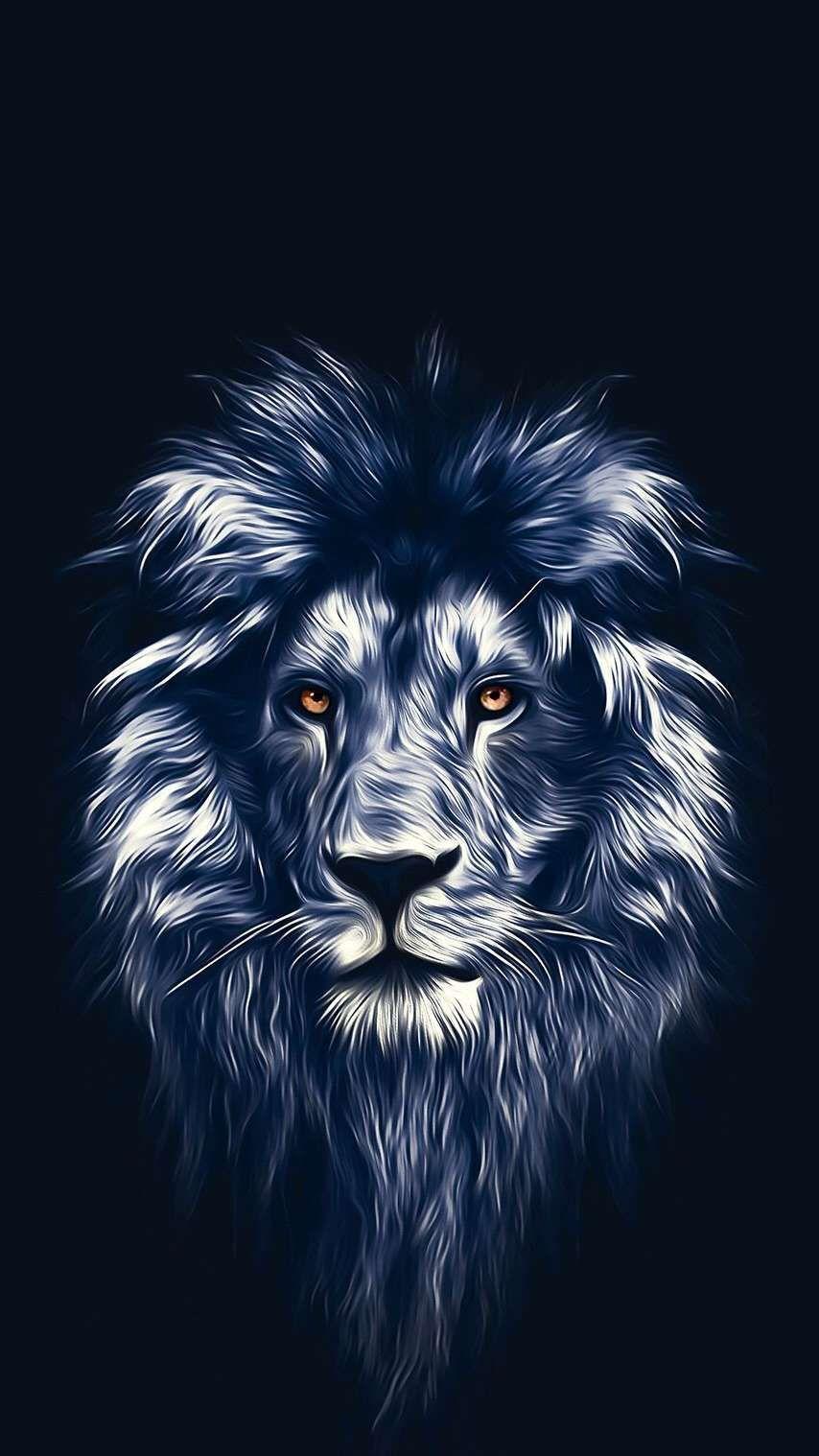 Blue Cool Lion Wallpapers Top Free Blue Cool Lion Backgrounds