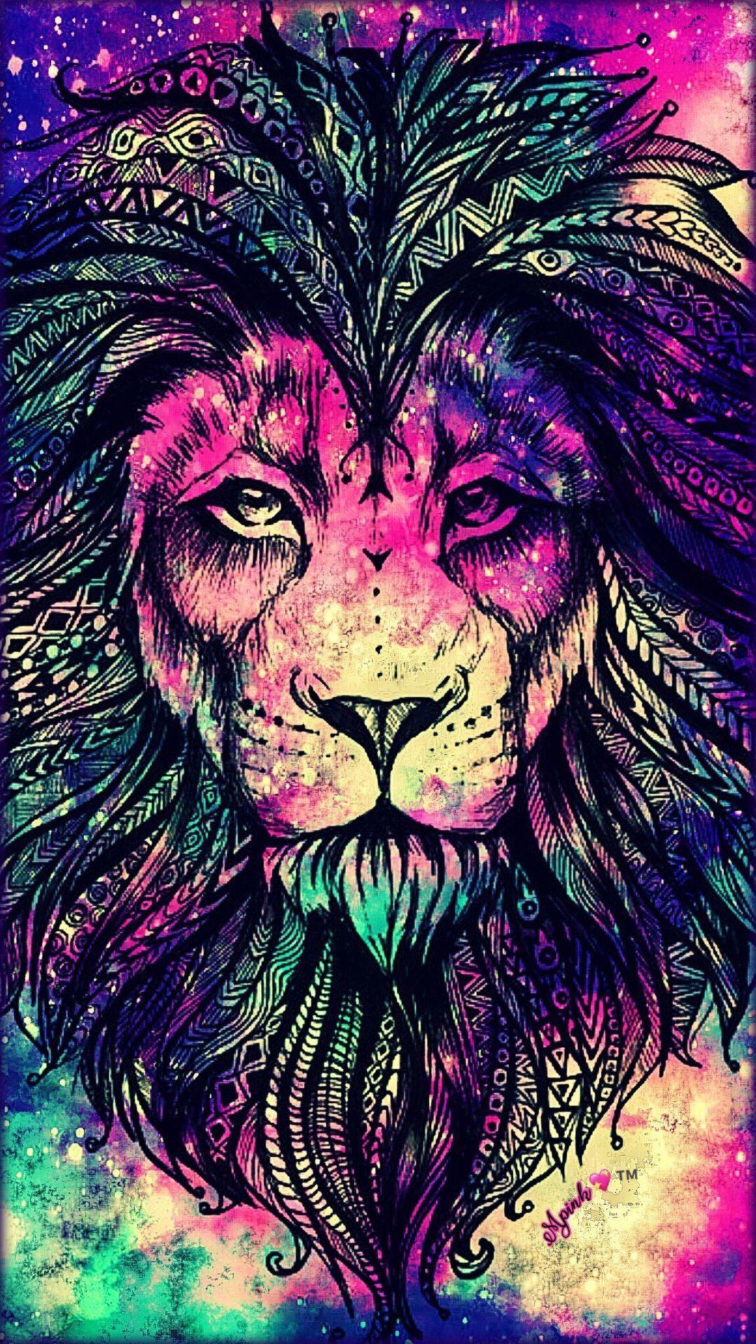 Colorful Lion Wallpapers Top Free Colorful Lion Backgrounds