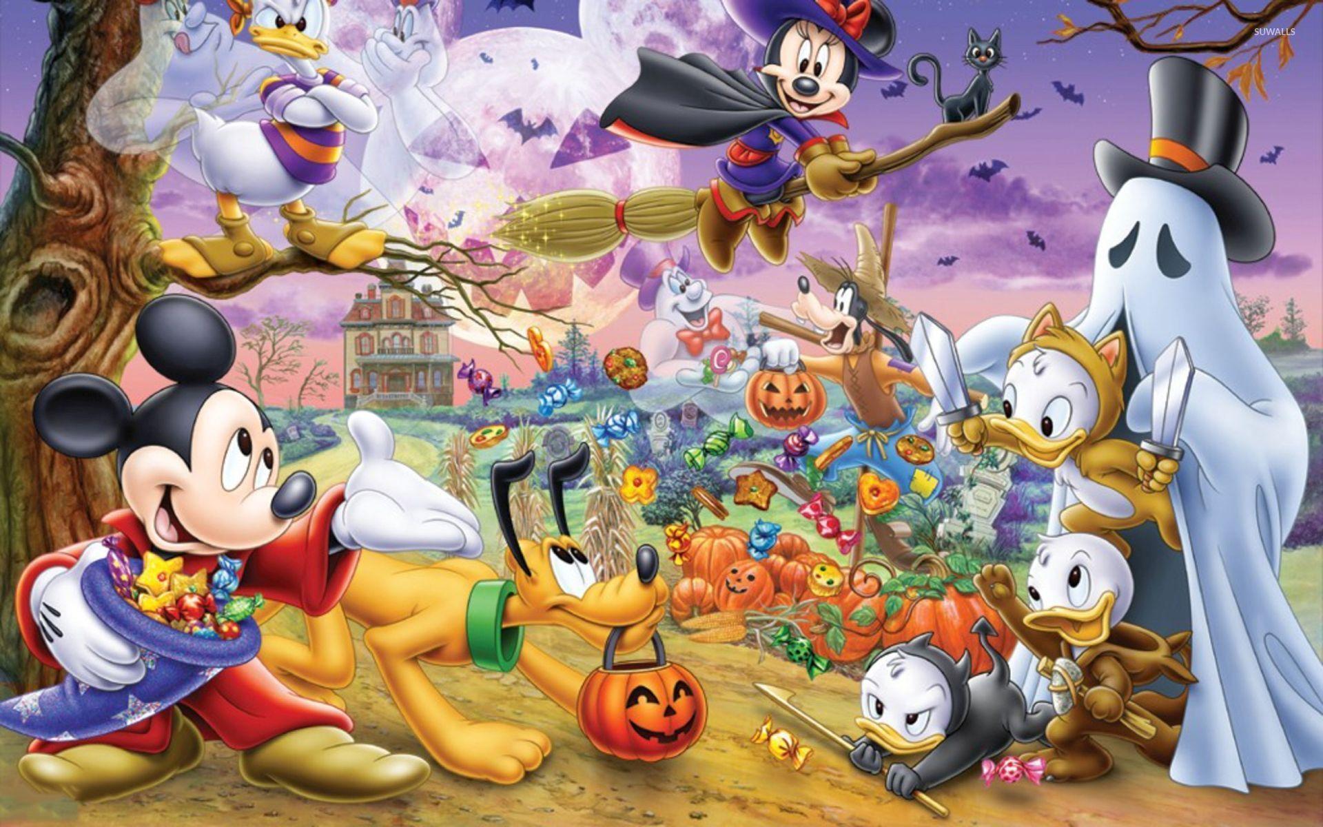 Cartoon Halloween Wallpapers Top Free Cartoon Halloween Backgrounds