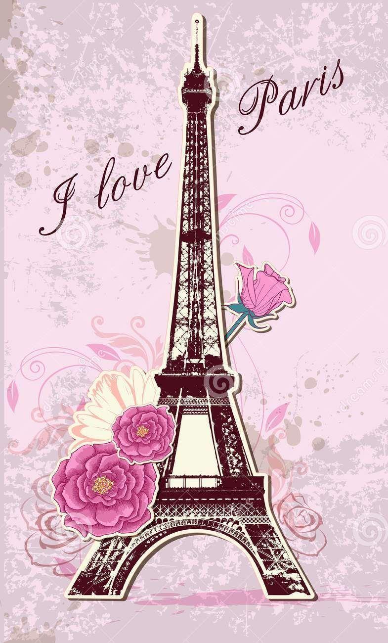 Pink Paris Wallpapers Top Free Pink Paris Backgrounds WallpaperAccess
