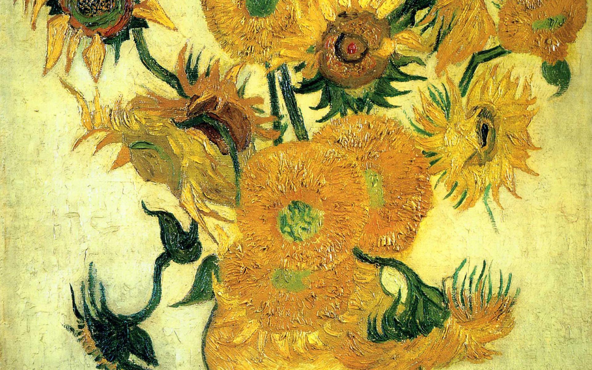 Original Sunflowers by Van Gogh Wallpapers Top Free Original