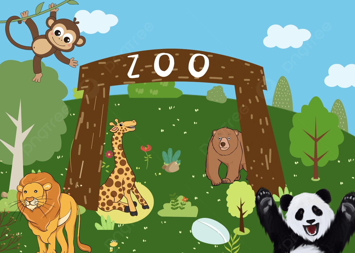 Zoo Cartoon Wallpapers Top Free Zoo Cartoon Backgrounds WallpaperAccess