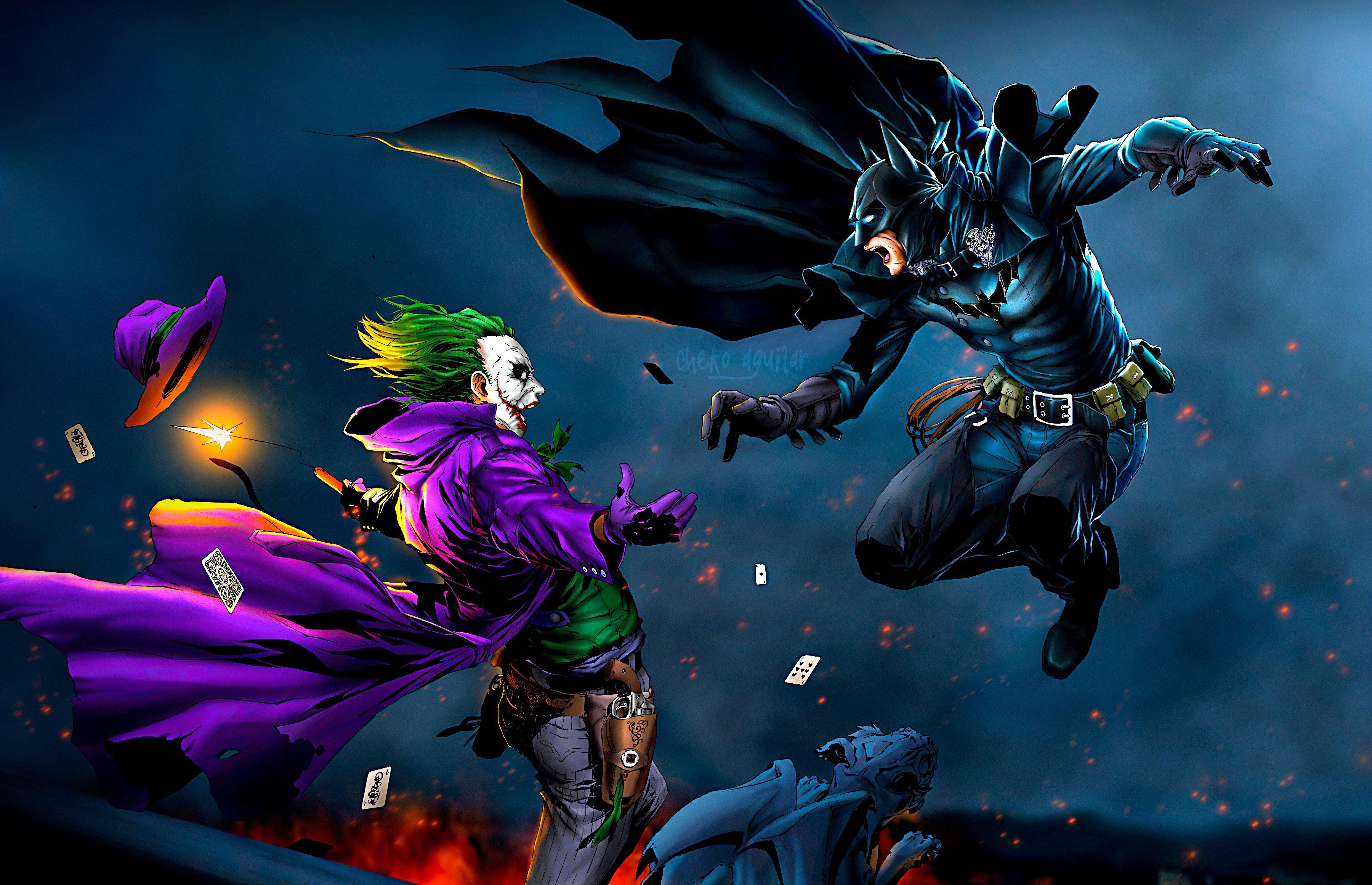 Batman Vs Joker Cartoon
