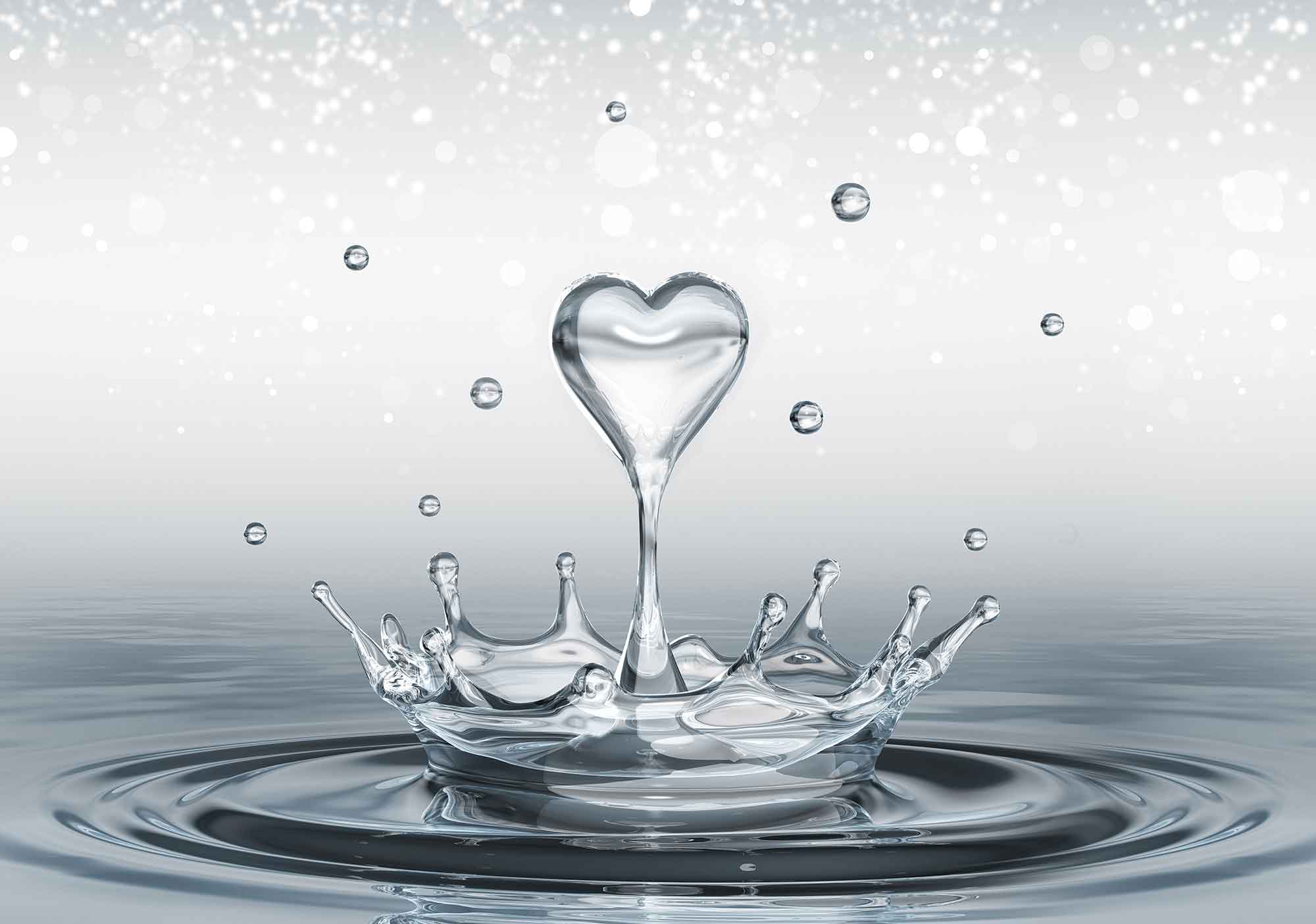 Water Heart Wallpapers Top Free Water Heart Backgrounds WallpaperAccess