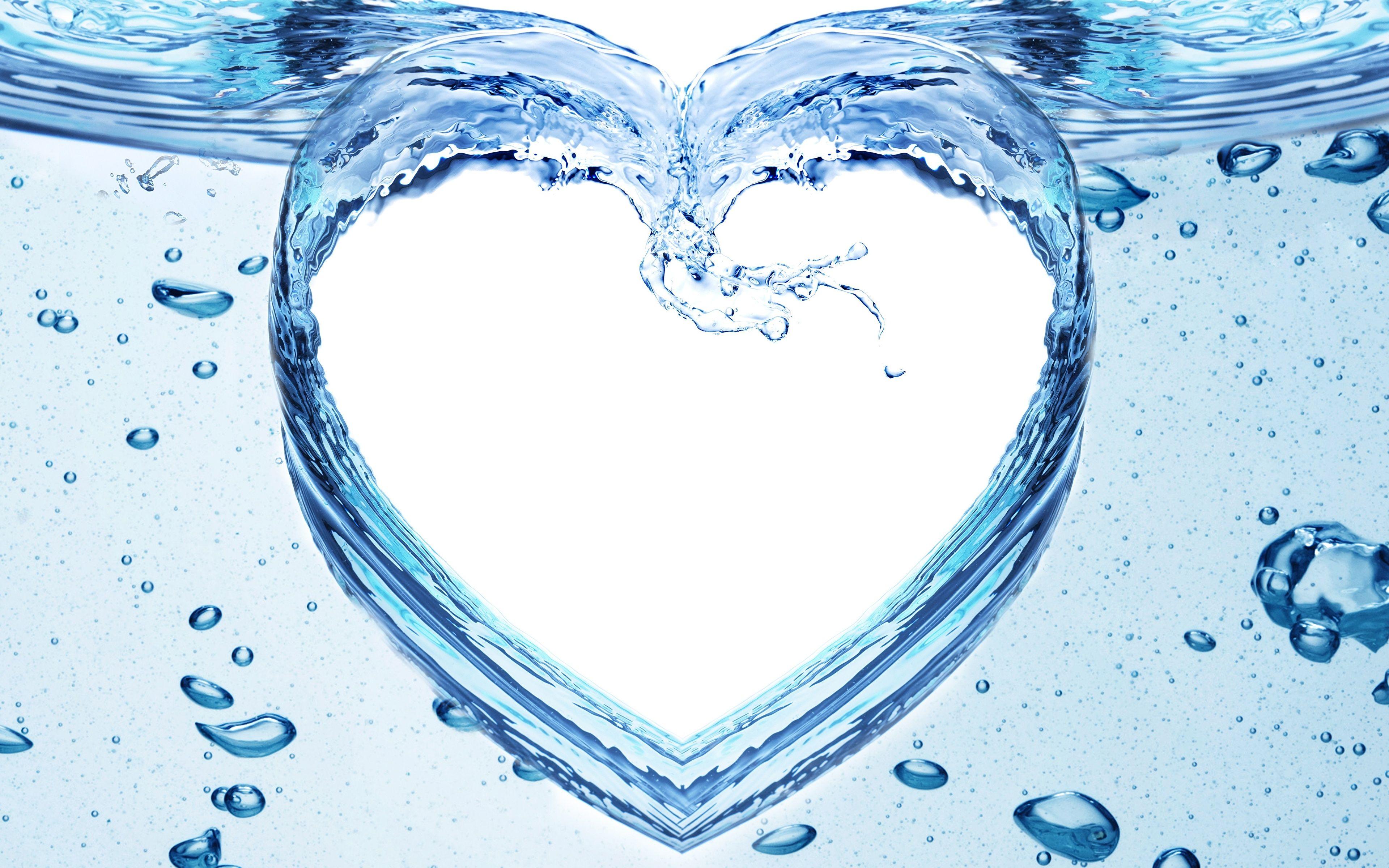 Water Heart Wallpapers Top Free Water Heart Backgrounds WallpaperAccess